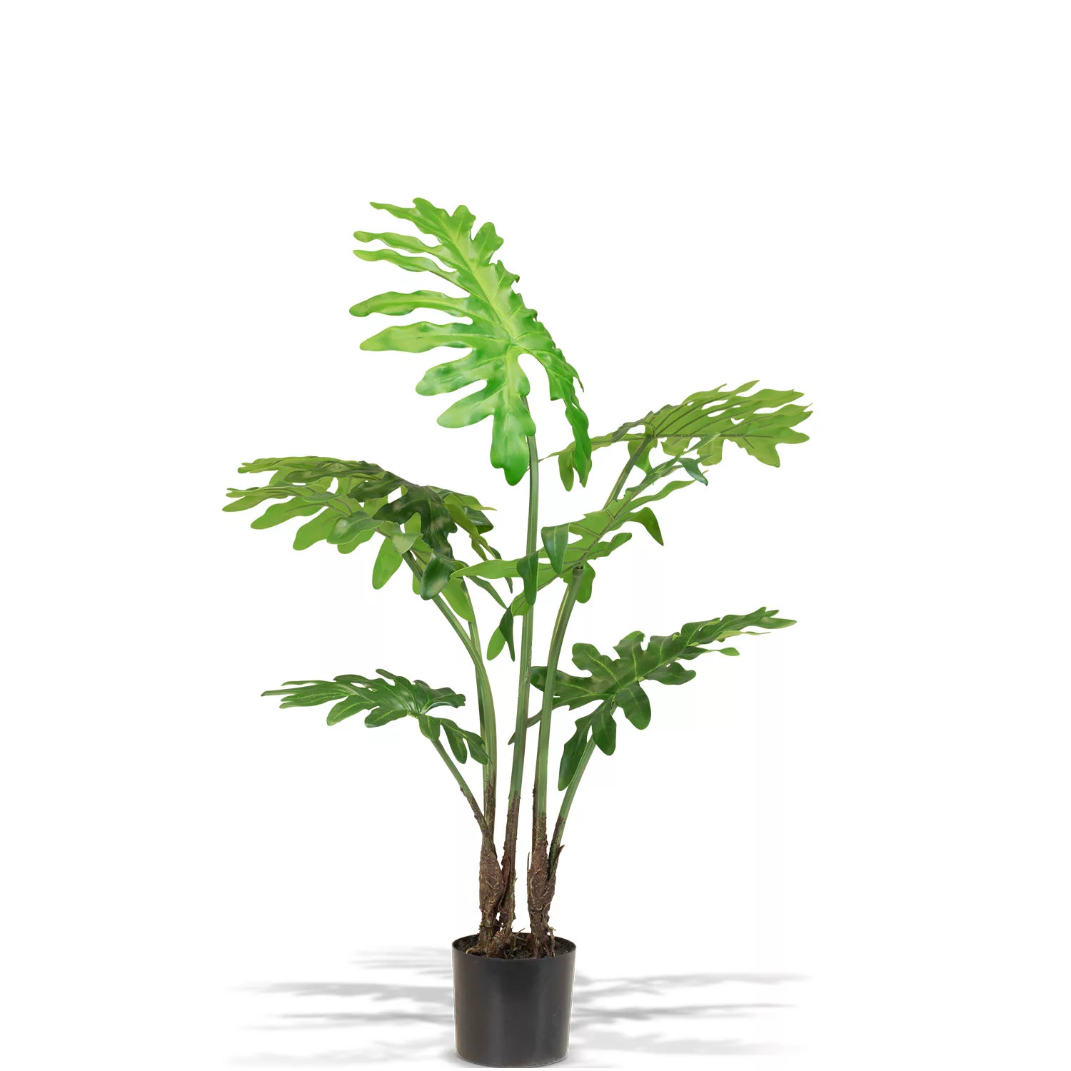 Grüner Baum-Philodendron Kunstpflanze 85 cm günstig online kaufen