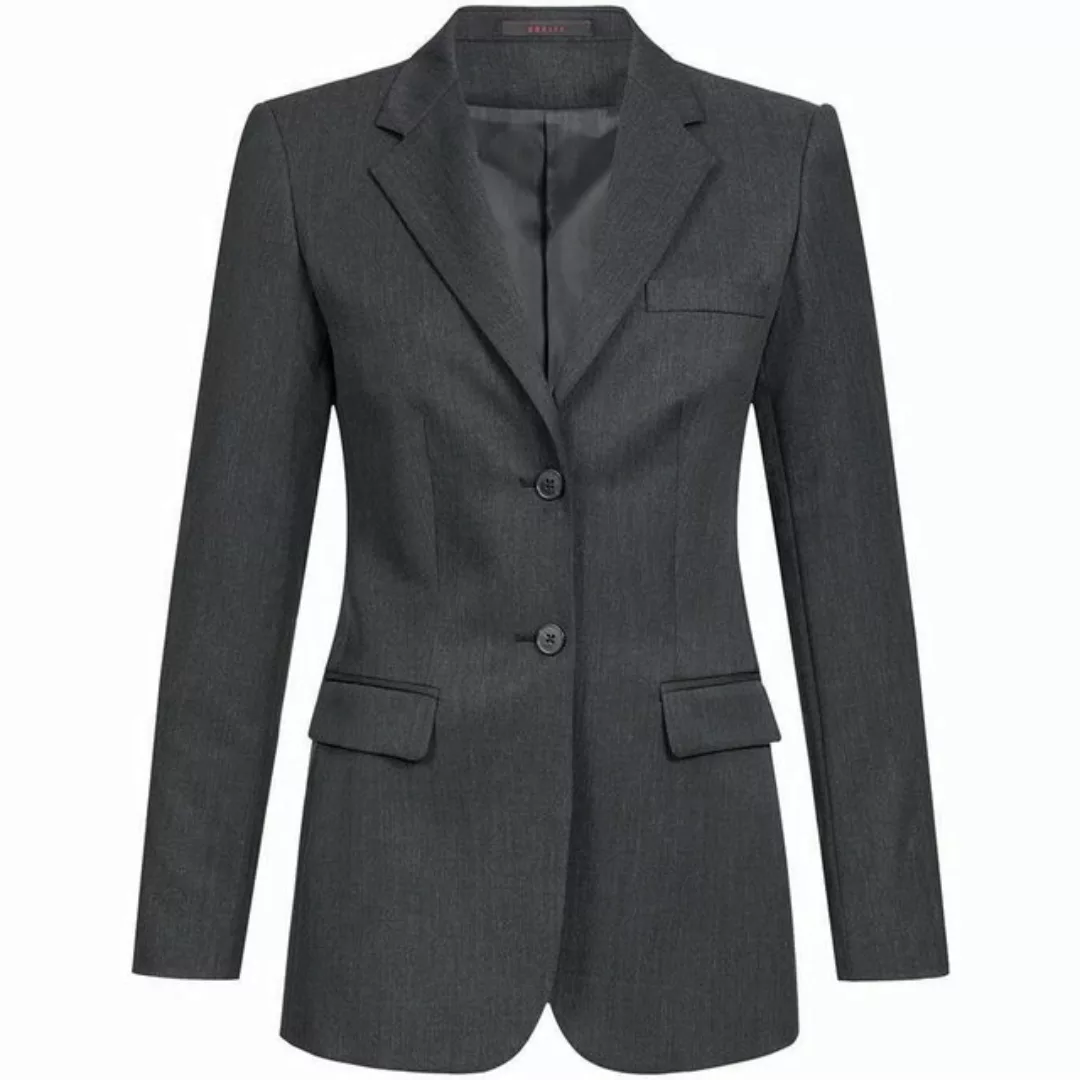 GREIFF Longblazer Greiff Corporate BASIC Damen Langblazer Regular-Fit Anthr günstig online kaufen