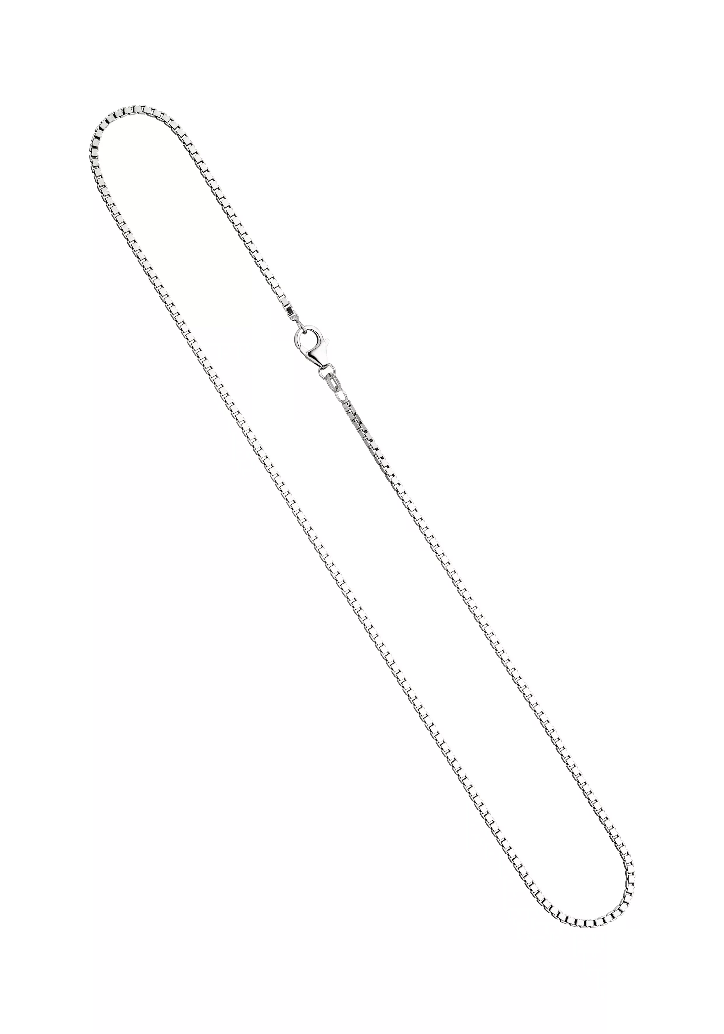 JOBO Silberkette "Venezianerkette rhodiniert", 925 Silber 36 cm 1,2 mm günstig online kaufen