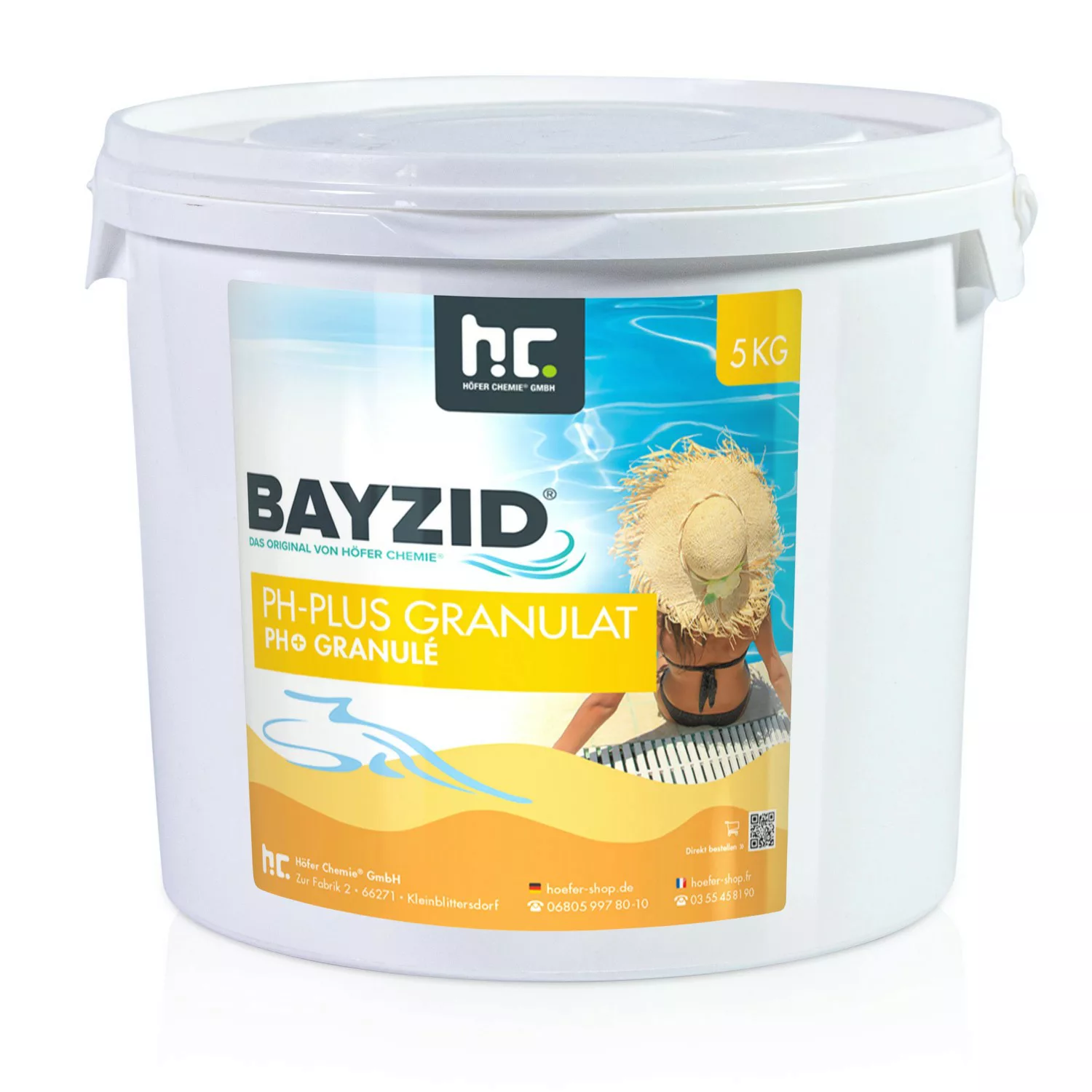 Bayzid pH Plus Granulat für den Pool 5kg günstig online kaufen