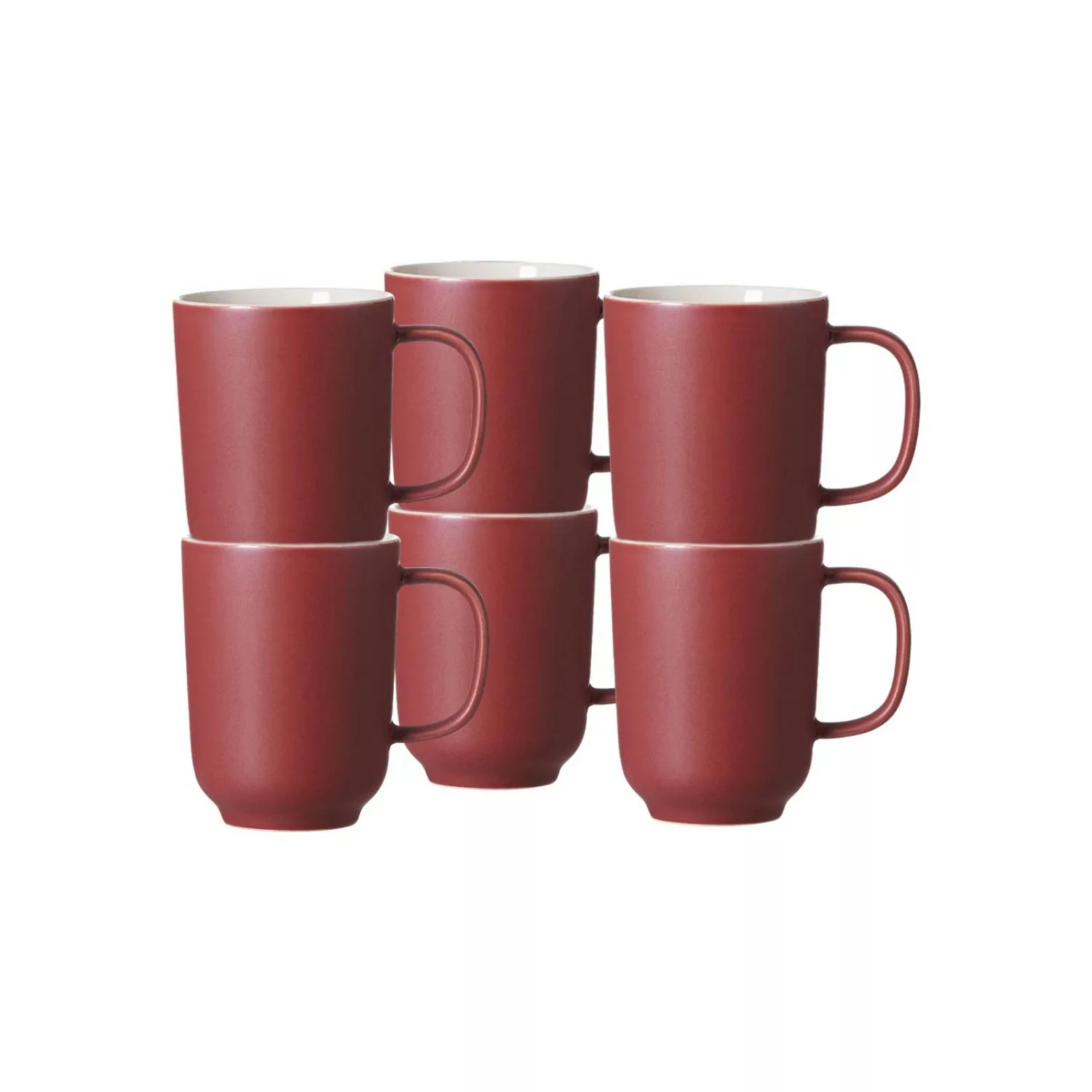 Ritzenhoff & Breker Jasper Kaffeebecher 285 ml 6er Set Beere günstig online kaufen