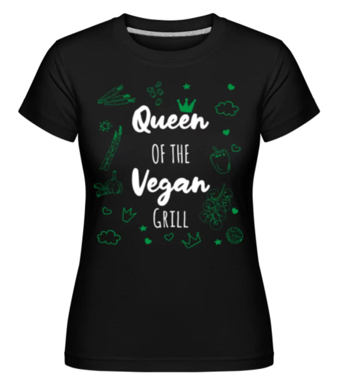 Queen Of The Vegan · Shirtinator Frauen T-Shirt günstig online kaufen