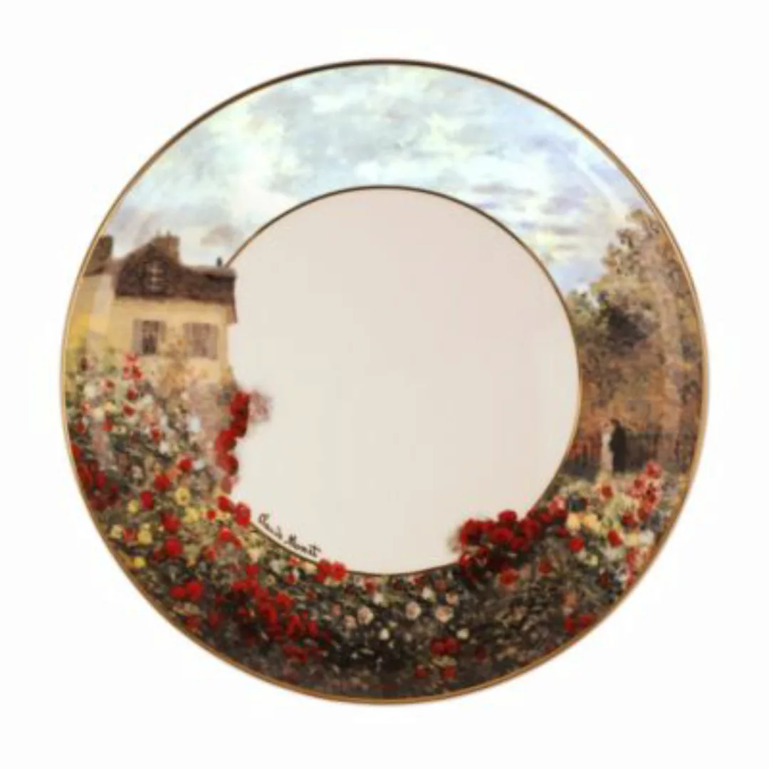 Goebel Teller Claude Monet - Das Künstlerhaus bunt günstig online kaufen