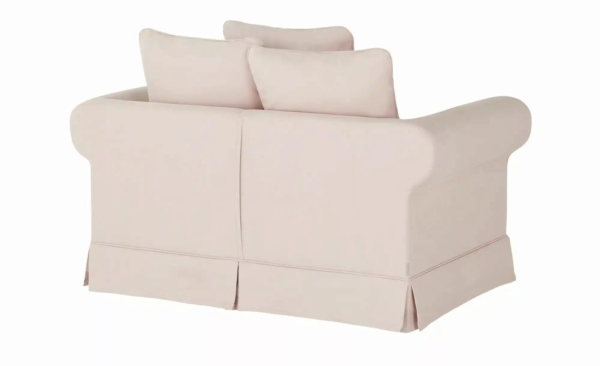 Hussensofa Webstoff Hampton ¦ rosa/pink ¦ Maße (cm): B: 166 H: 70 T: 92 Pol günstig online kaufen