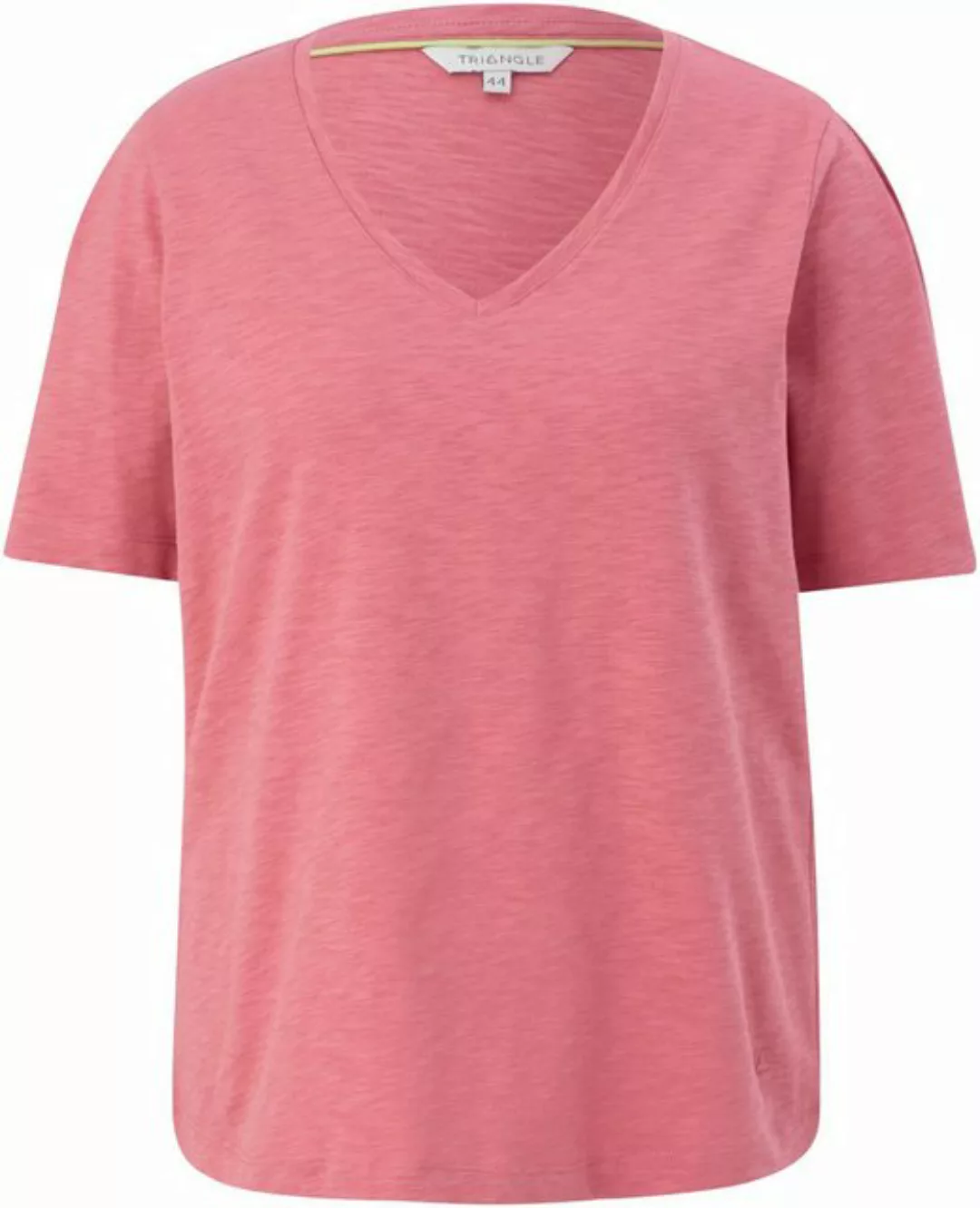 TRIANGLE T-Shirt Slub jersey T-shirt In großen Größen günstig online kaufen