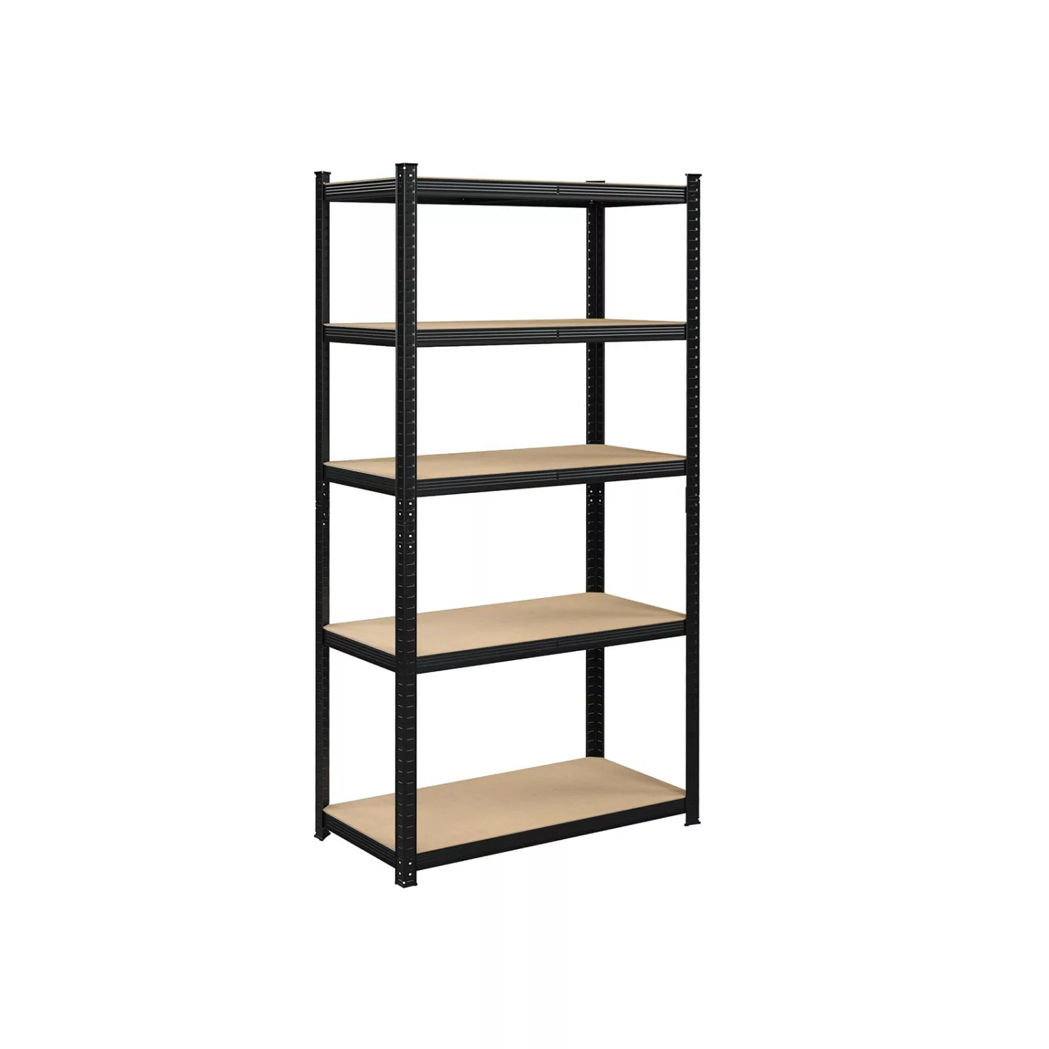 Songmics Lagerregal 40 cm x 90 cm x 180 cm Schwarz günstig online kaufen
