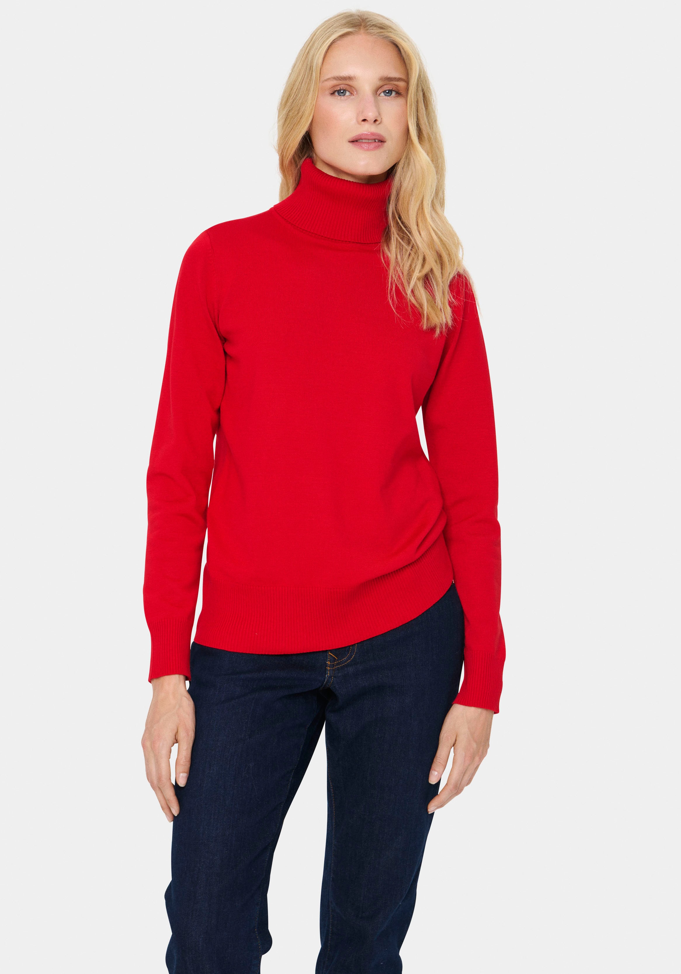 Saint Tropez Rollkragenpullover "J2046, MilaSZ Rollneck" günstig online kaufen