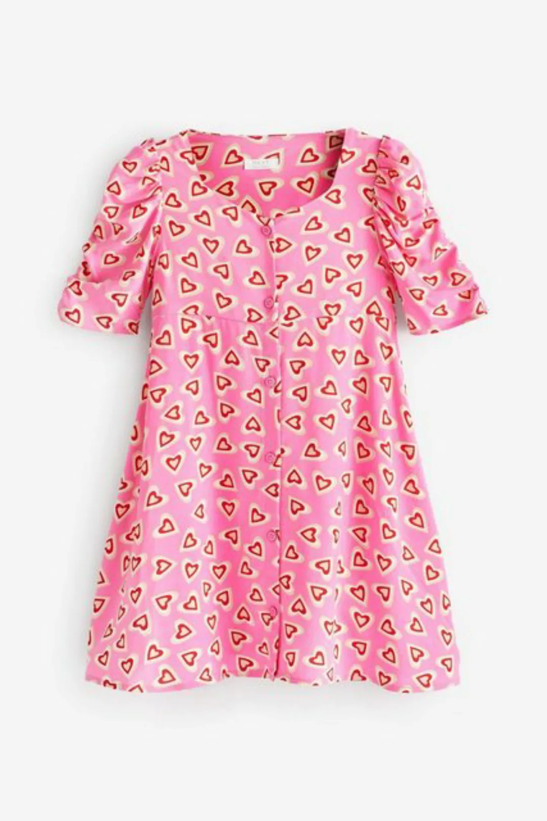 Next Smokkleid Kleid mit gerafften Ärmeln (1-tlg) günstig online kaufen