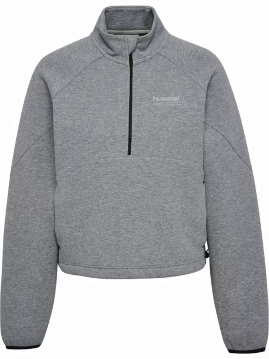 hummel Sweater HMLTECH FLEECE WOMEN BOXY HALF ZIP (1-tlg) günstig online kaufen