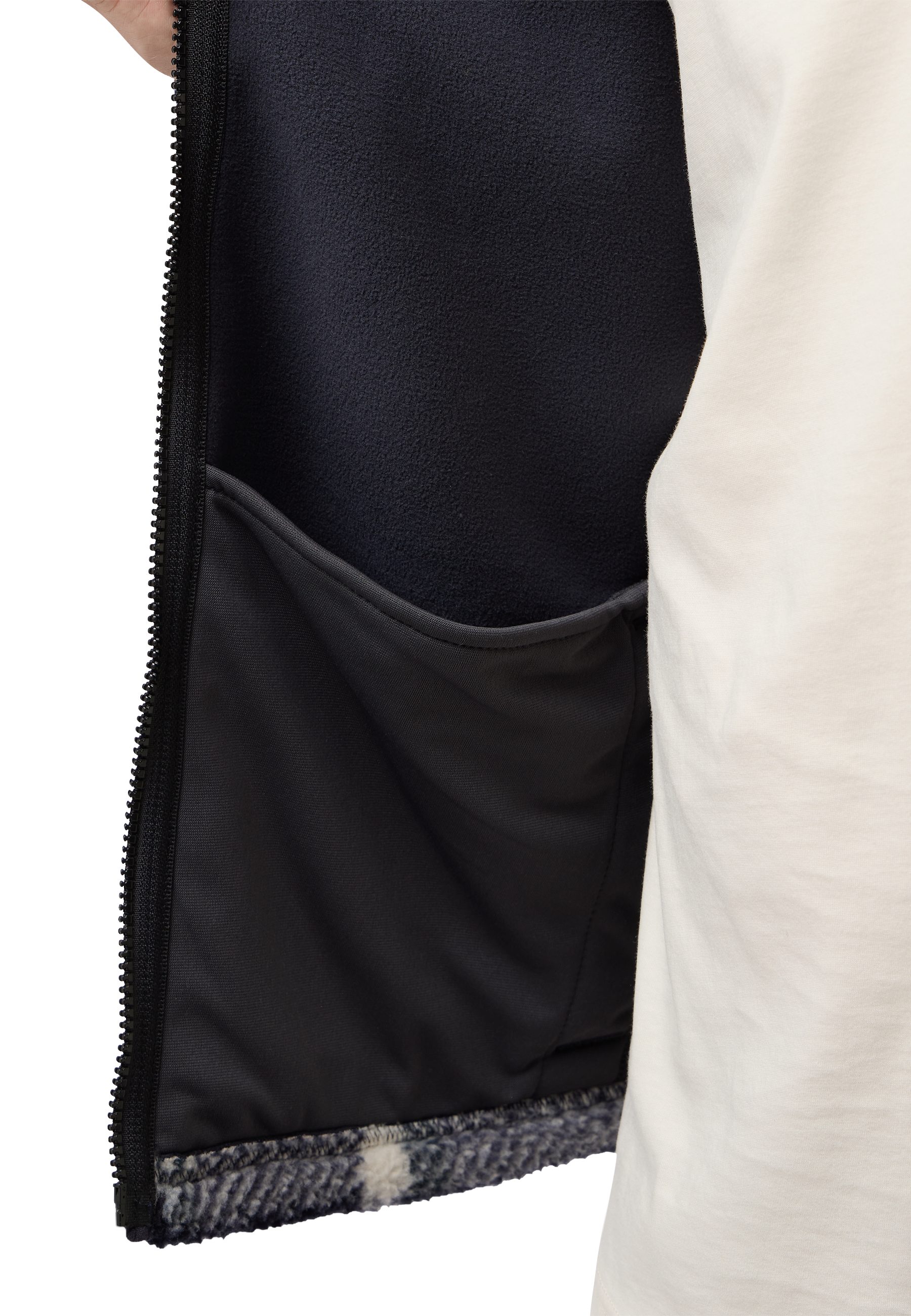 Jack Wolfskin Fleecejacke "FELSLICHT CHECK JACKET", Wärmend, atmungsaktiv, günstig online kaufen