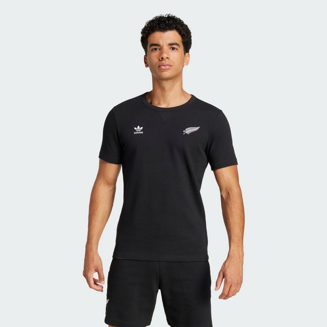 adidas Performance Poloshirt ALL BLACKS ESSENTIALS WAFFLE T-SHIRT günstig online kaufen