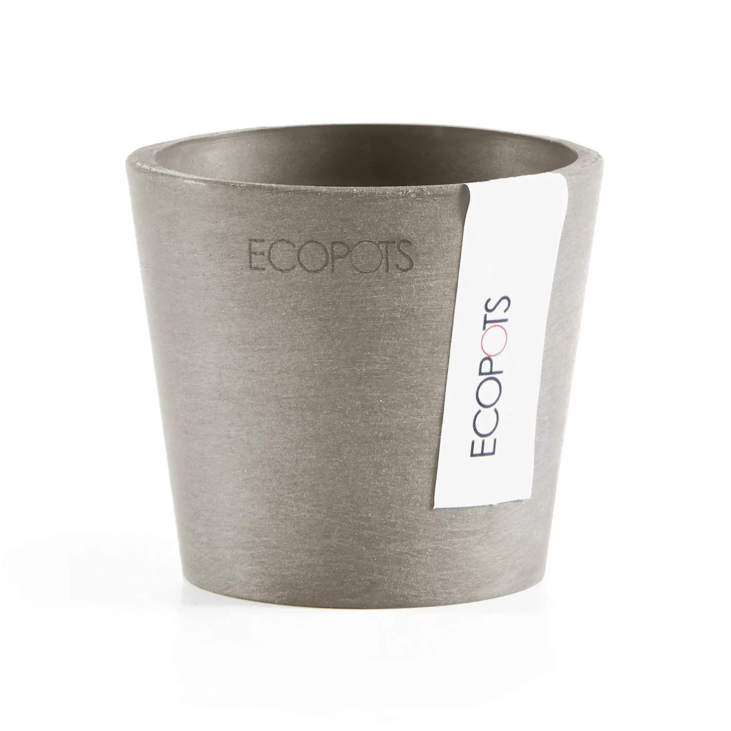 ECOPOTS Blumentopf "Amsterdam Mini 8 Taupe", für den Innenbereich günstig online kaufen