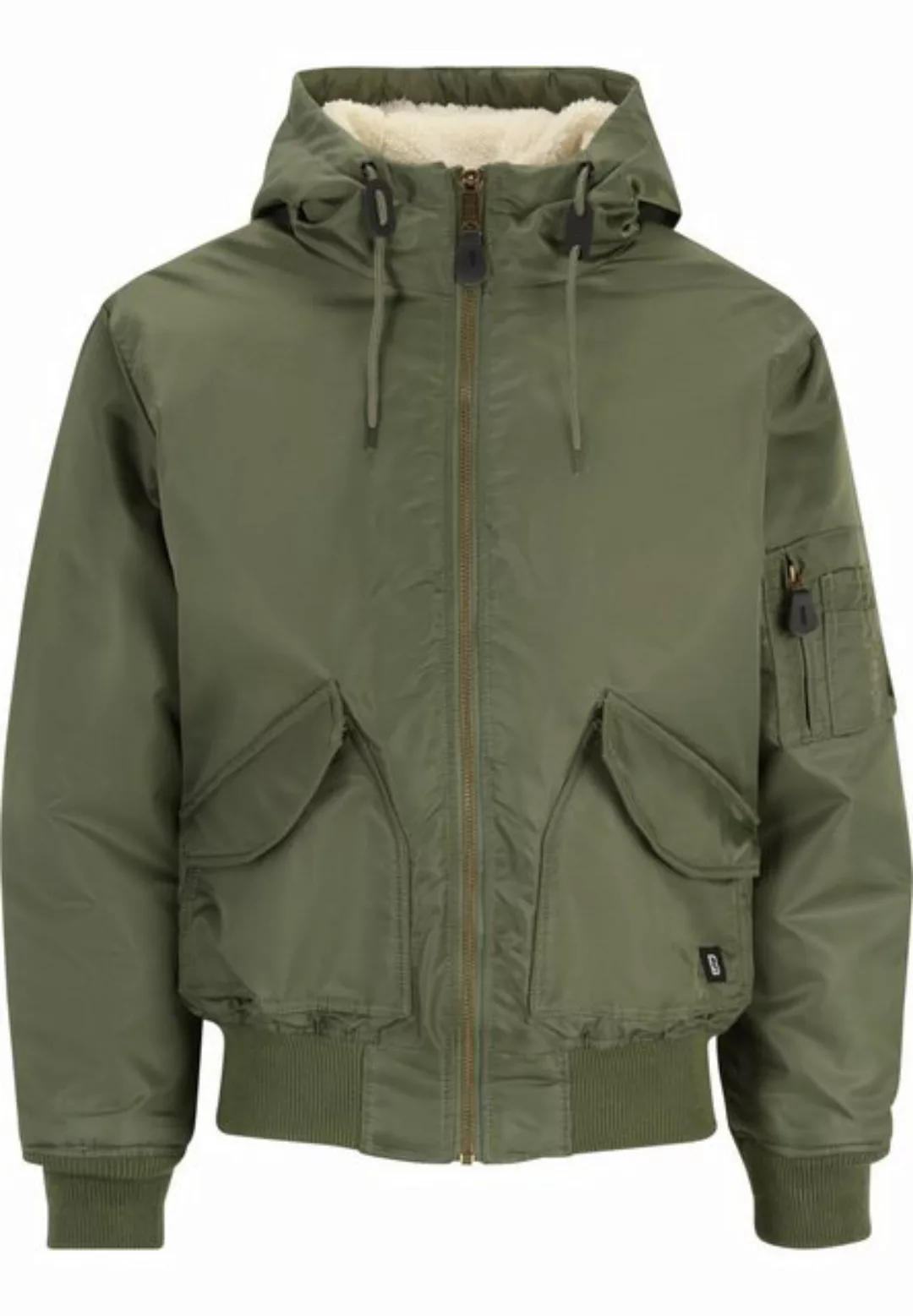 Brandit Bomberjacke Brandit Herren CWU Jacket hooded (1-St) günstig online kaufen