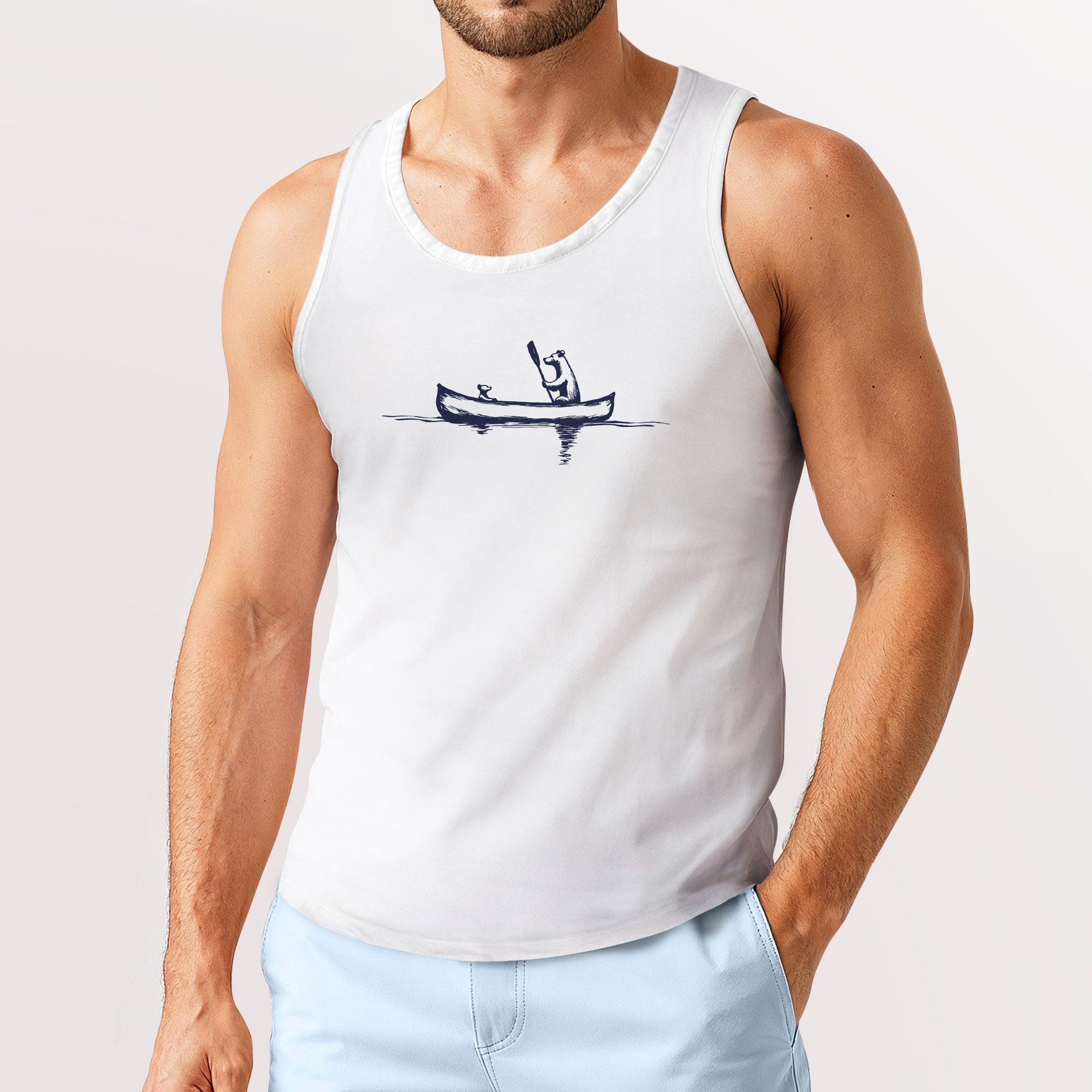 Neverless Tanktop Herren Tank-Top mit Print günstig online kaufen