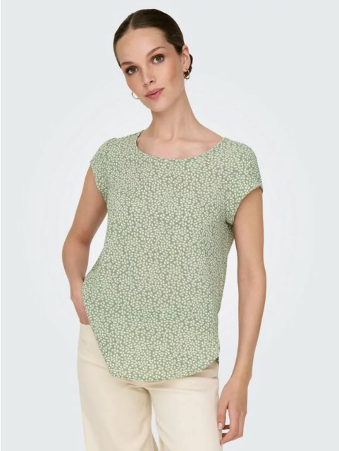 ONLY Shirtbluse ONLVIC S/S AOP TOP NOOS PTM mit Allover Druck günstig online kaufen