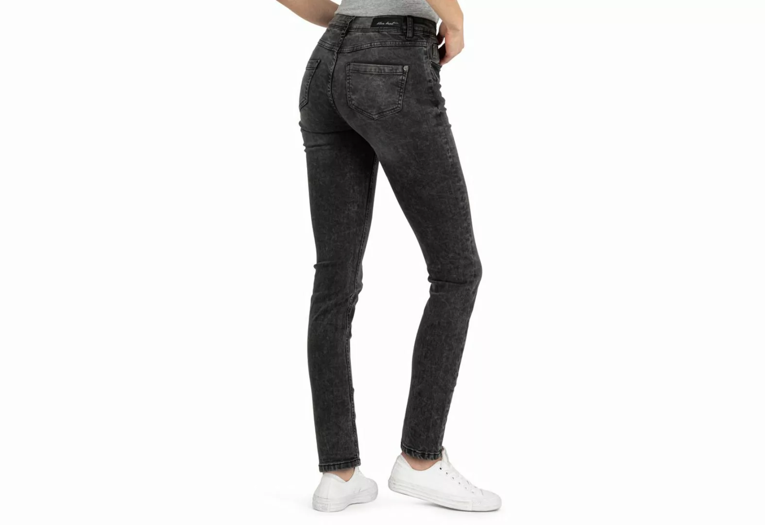 SUBLEVEL Slim-fit-Jeans Damen Jeans Skinny Slim Fit Jeanshose Hose Röhre De günstig online kaufen