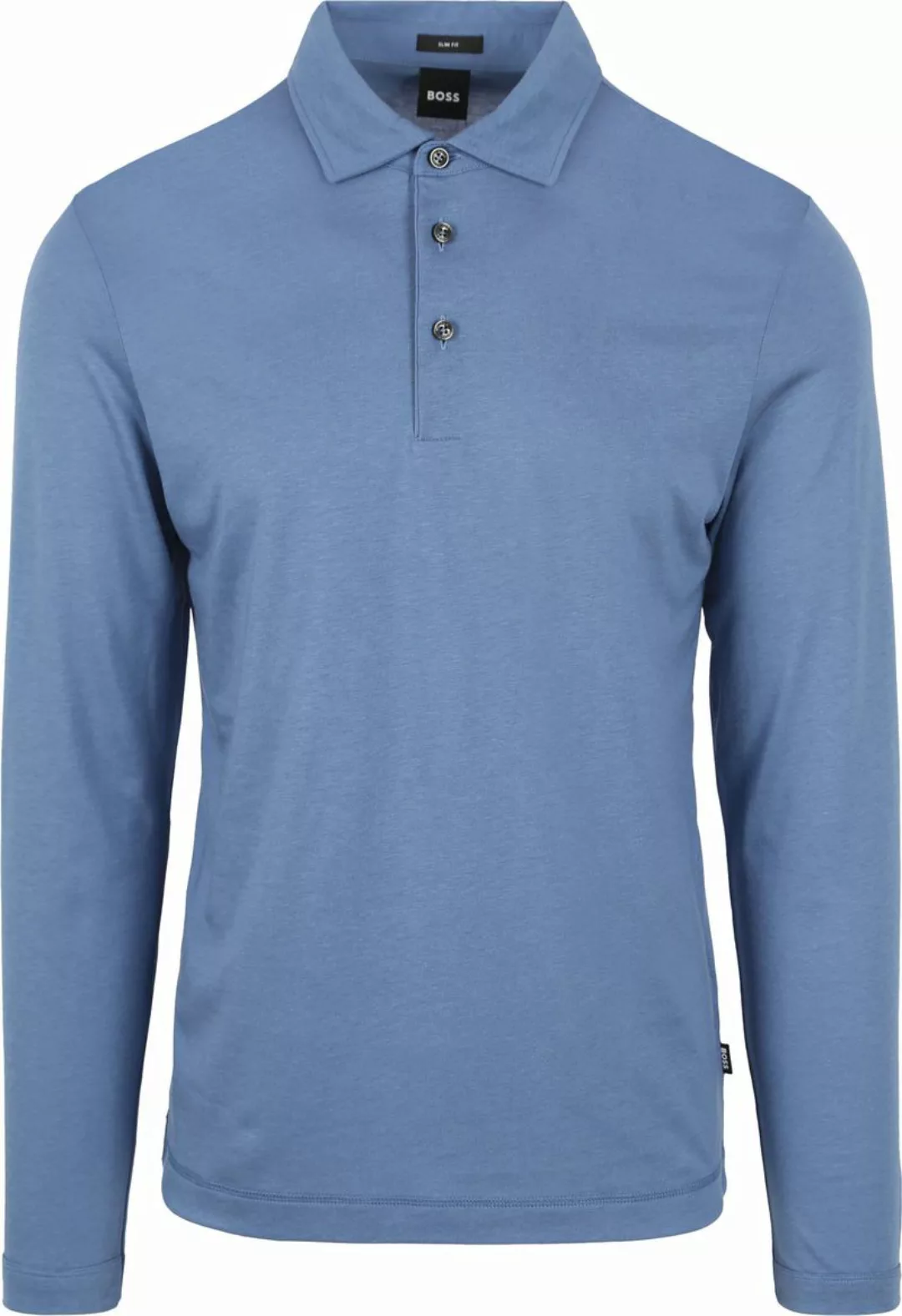 BOSS Pleins 24 Poloshirt Blau - Größe L günstig online kaufen