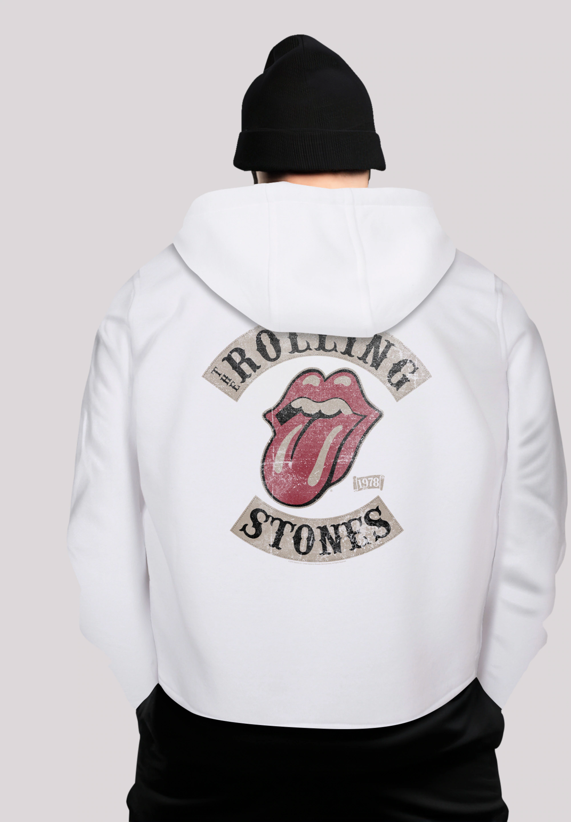 F4NT4STIC Kapuzenpullover "The Rolling Stones Tour 78 Blk Vector", Premium günstig online kaufen