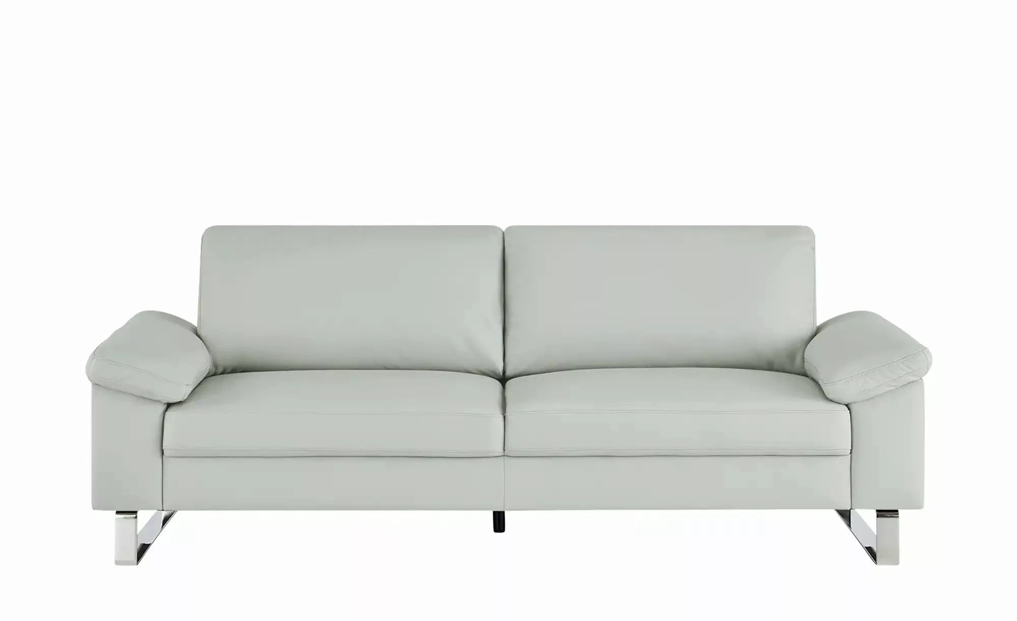 Max Schelling Ledersofa aus Echtleder Maximum ¦ grau ¦ Maße (cm): B: 224 H: günstig online kaufen