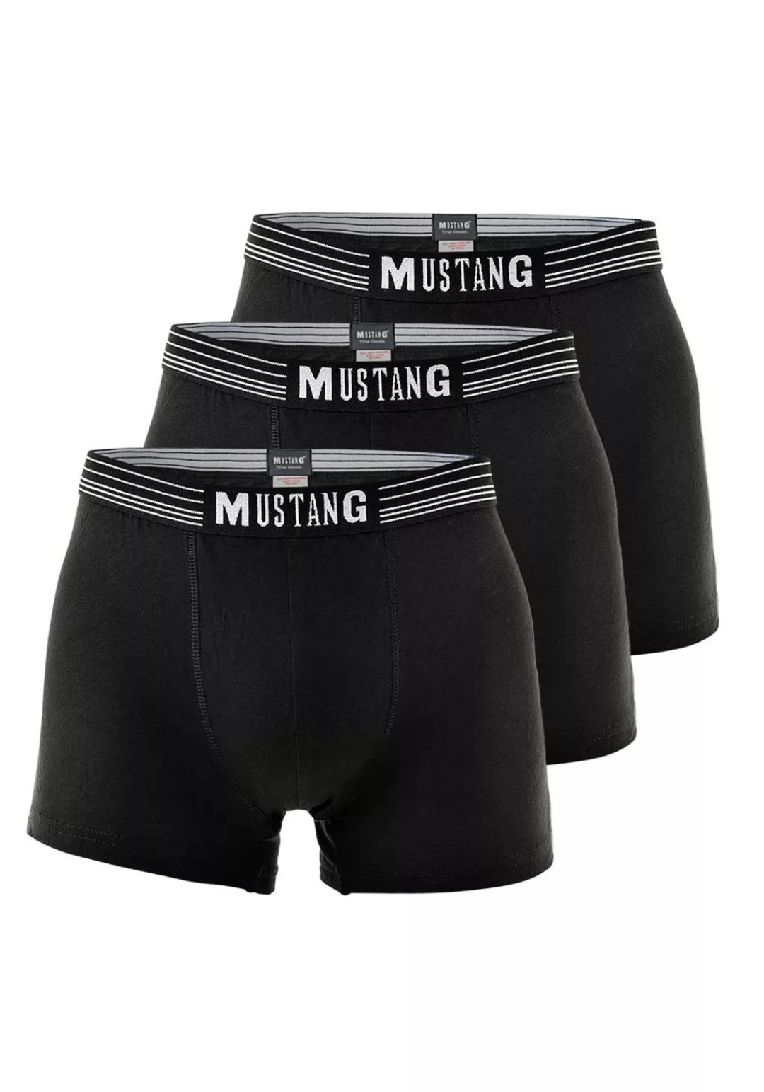 MUSTANG Boxershorts "Boxershort 3er Pack" günstig online kaufen