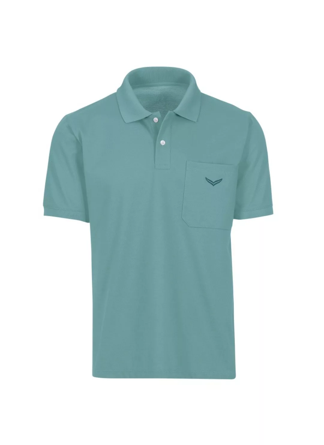 Trigema Poloshirt "TRIGEMA Polohemd mit Brusttasche", (1 tlg.) günstig online kaufen