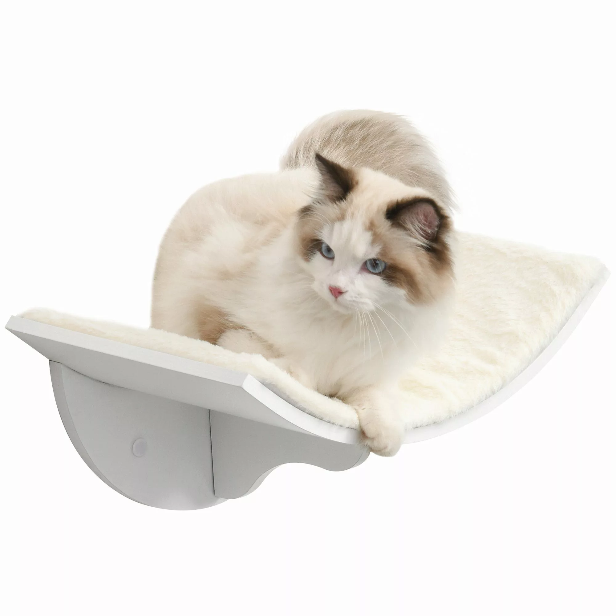 PawHut Kratzbaum Wand montierte Katze Regale, günstig online kaufen