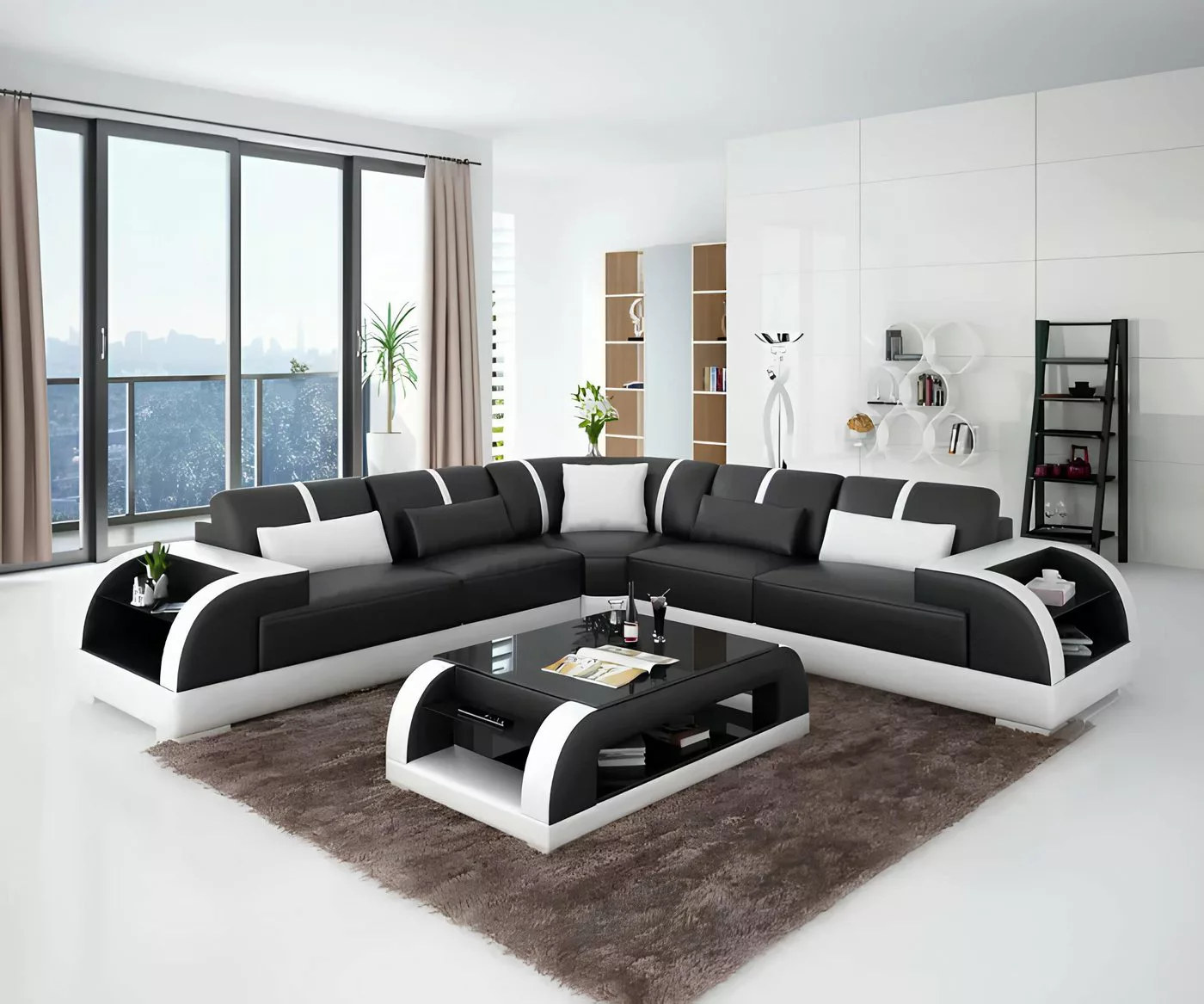 Xlmoebel Ecksofa Sofa mit modernem Design Möbel Ecksofa Eckcouch Wohnzimmer günstig online kaufen