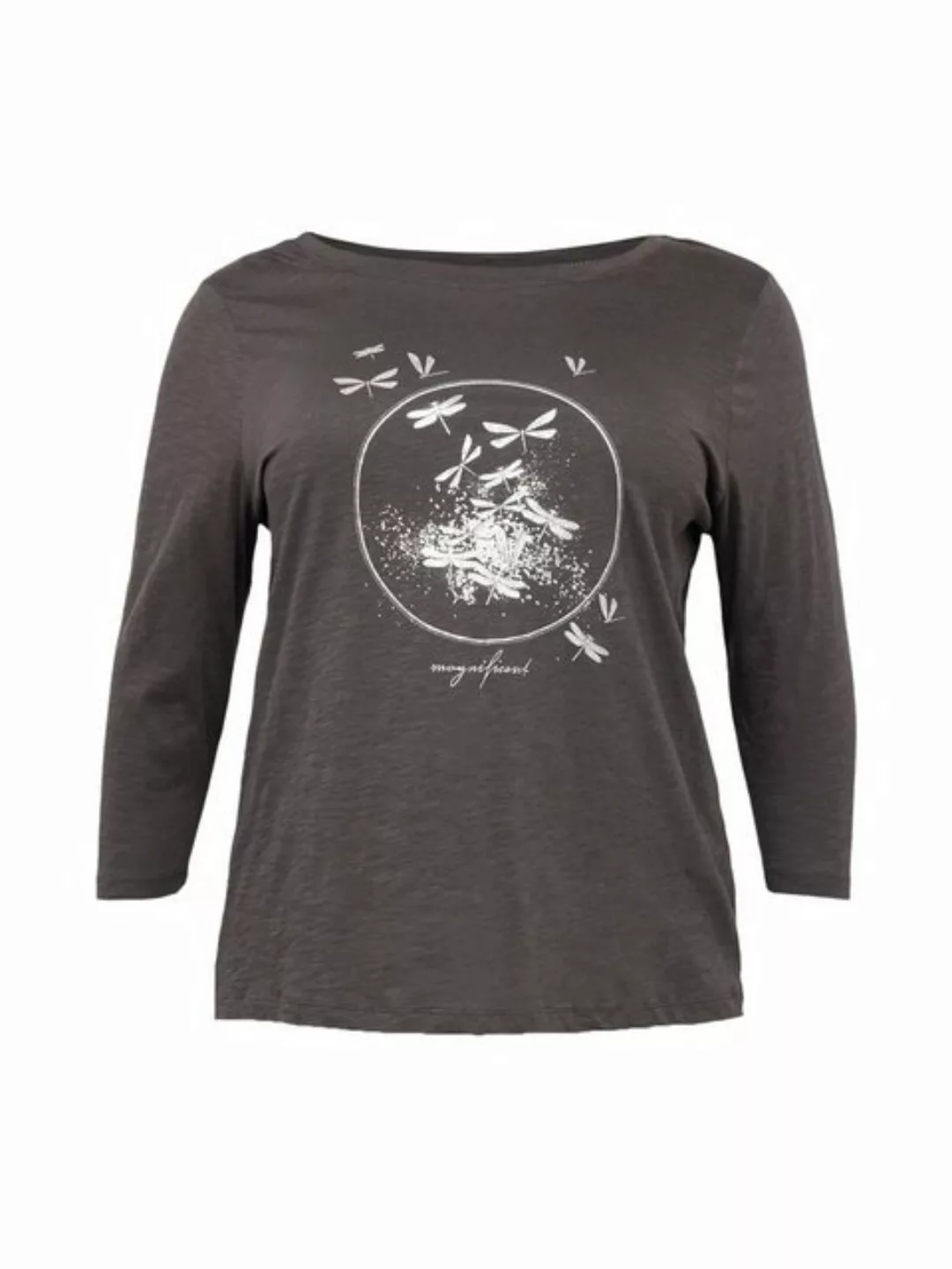 ONLY CARMAKOMA 3/4-Arm-Shirt KITTA (1-tlg) Plain/ohne Details günstig online kaufen