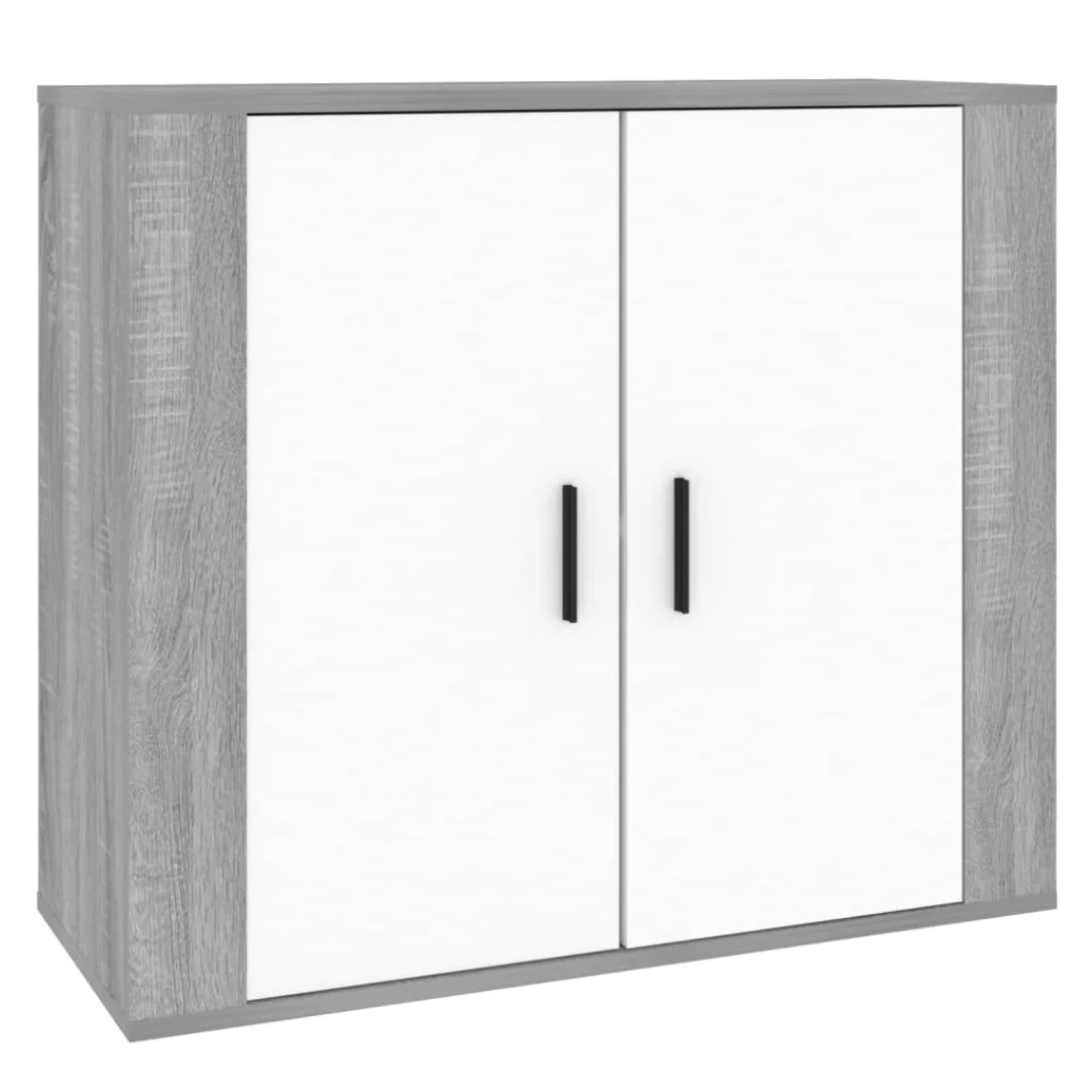 Vidaxl Sideboard Grau Sonoma 80x33x70 Cm Holzwerkstoff günstig online kaufen