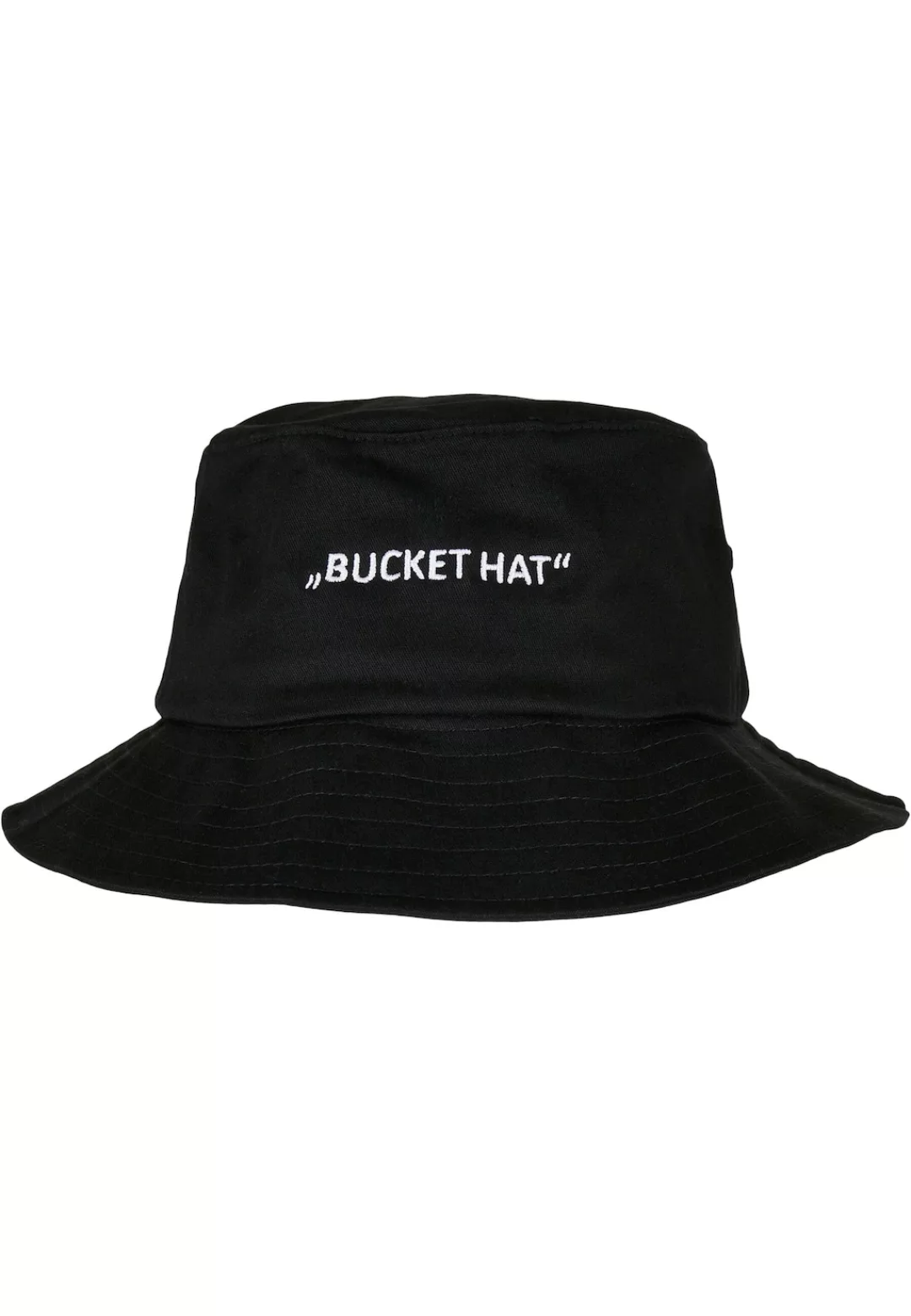 MisterTee Flex Cap "MisterTee Unisex Lettered Bucket Hat" günstig online kaufen