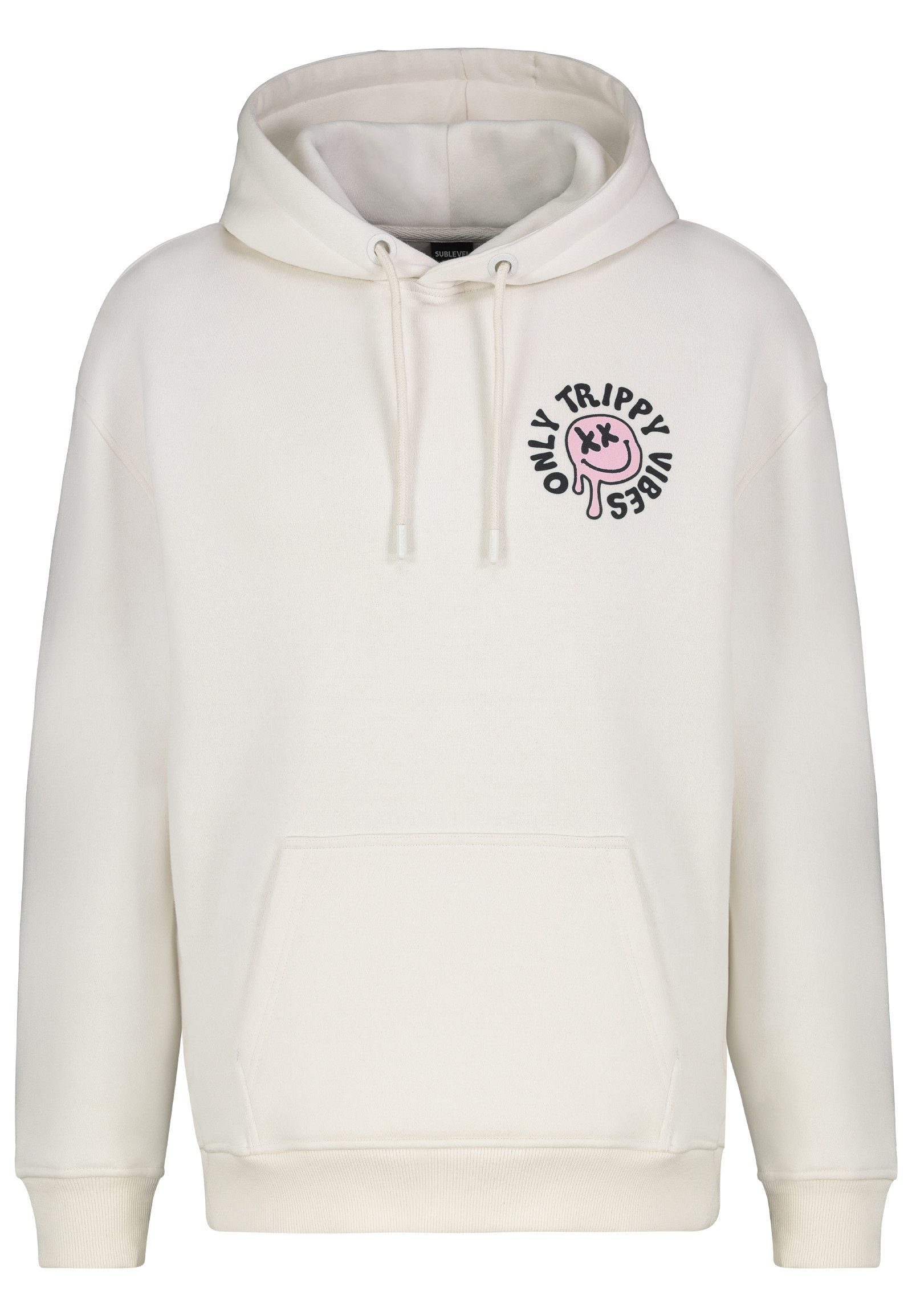 SUBLEVEL Hoodie Herren Kapuzenpullover mit verspielten günstig online kaufen