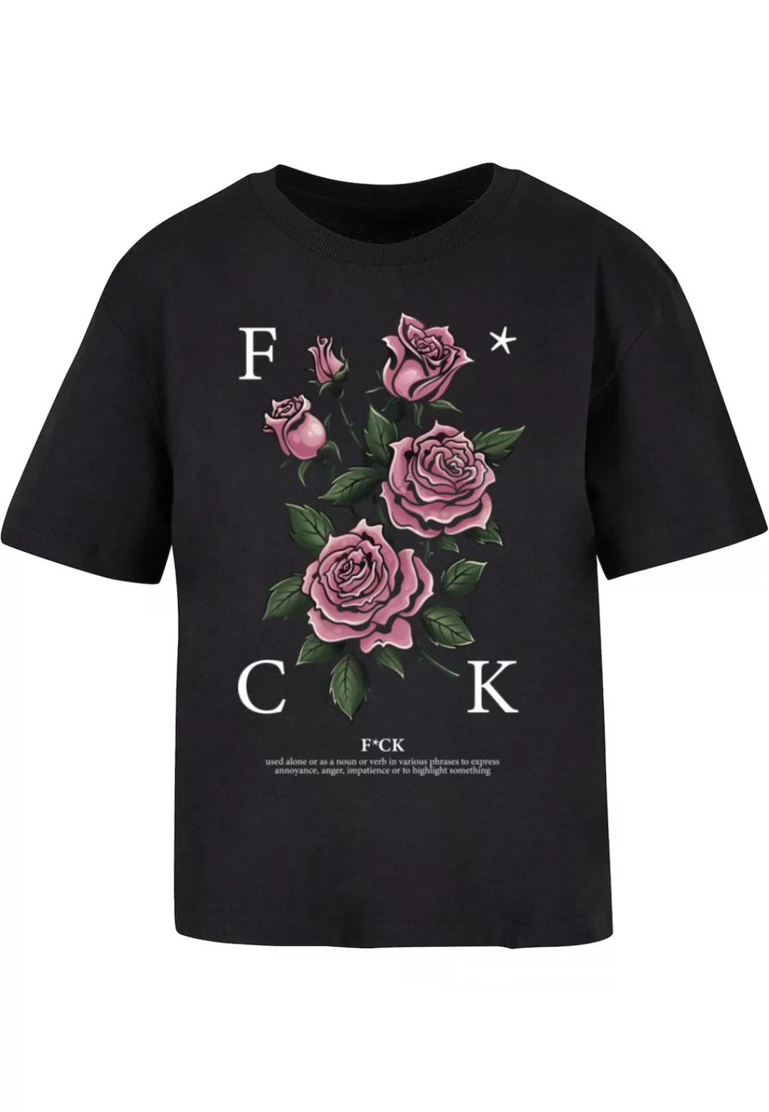Miss Tee T-Shirt "Miss Tee F*cking Roses Tee", (1 tlg.) günstig online kaufen