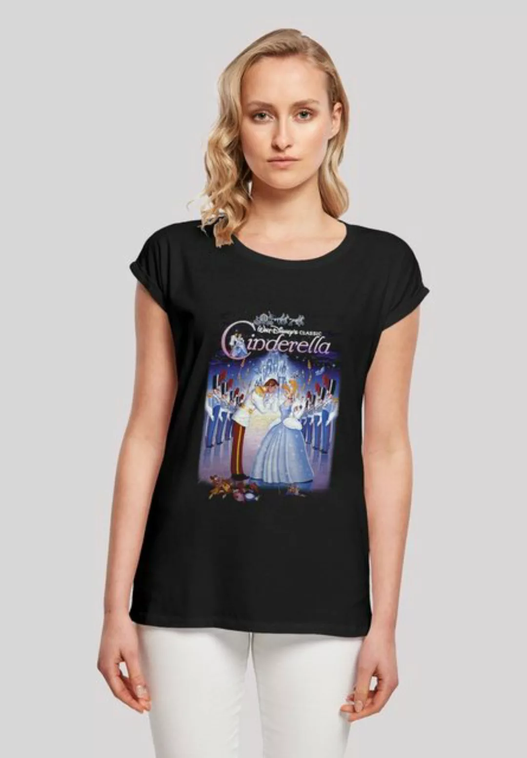 F4NT4STIC T-Shirt "Disney Cinderella Aschenputtel Collage Poster", Print günstig online kaufen