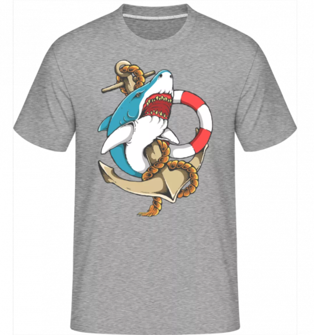 Shark and Anchor · Shirtinator Männer T-Shirt günstig online kaufen