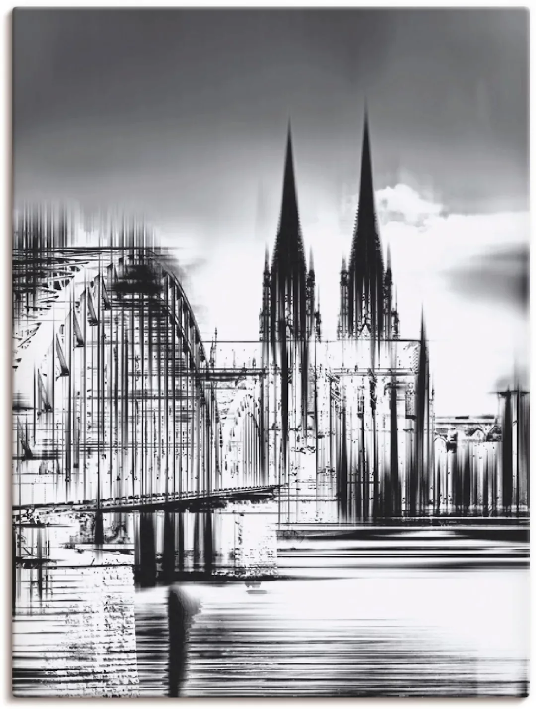 Artland Wandbild "Köln Skyline Collage III", Deutschland, (1 St.) günstig online kaufen