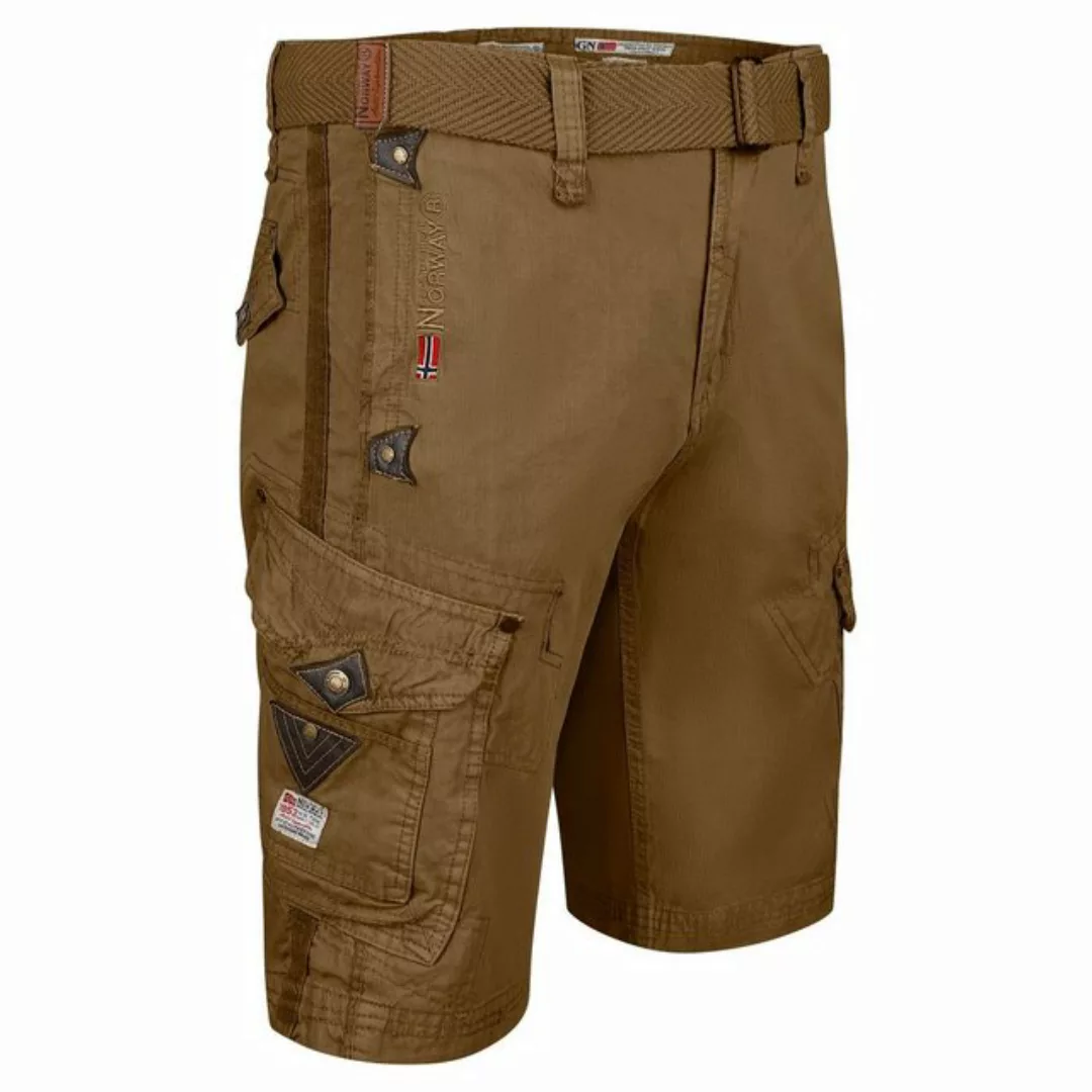 Geographical Norway Cargoshorts Herren kurze Hose BRPEANUT Kaki (Packung, 1 günstig online kaufen