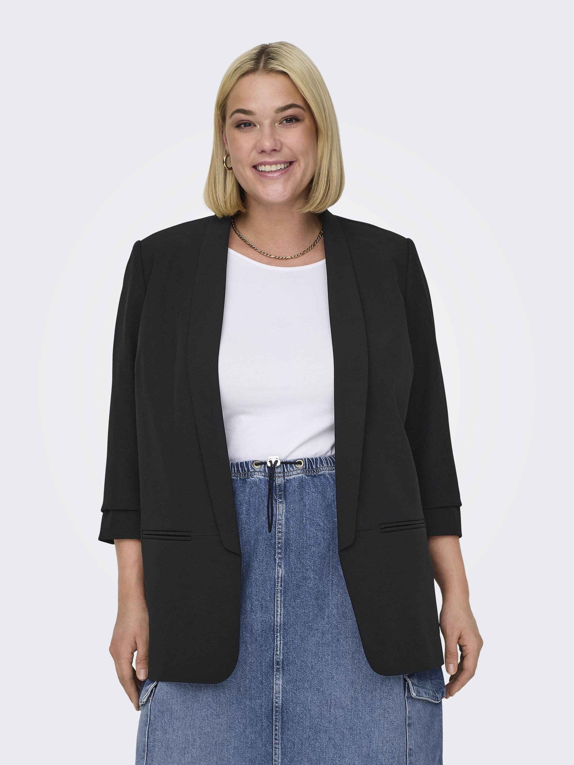 ONLY CARMAKOMA Kurzblazer "CARELLY 3/4 LIFE BLAZER WVN" günstig online kaufen