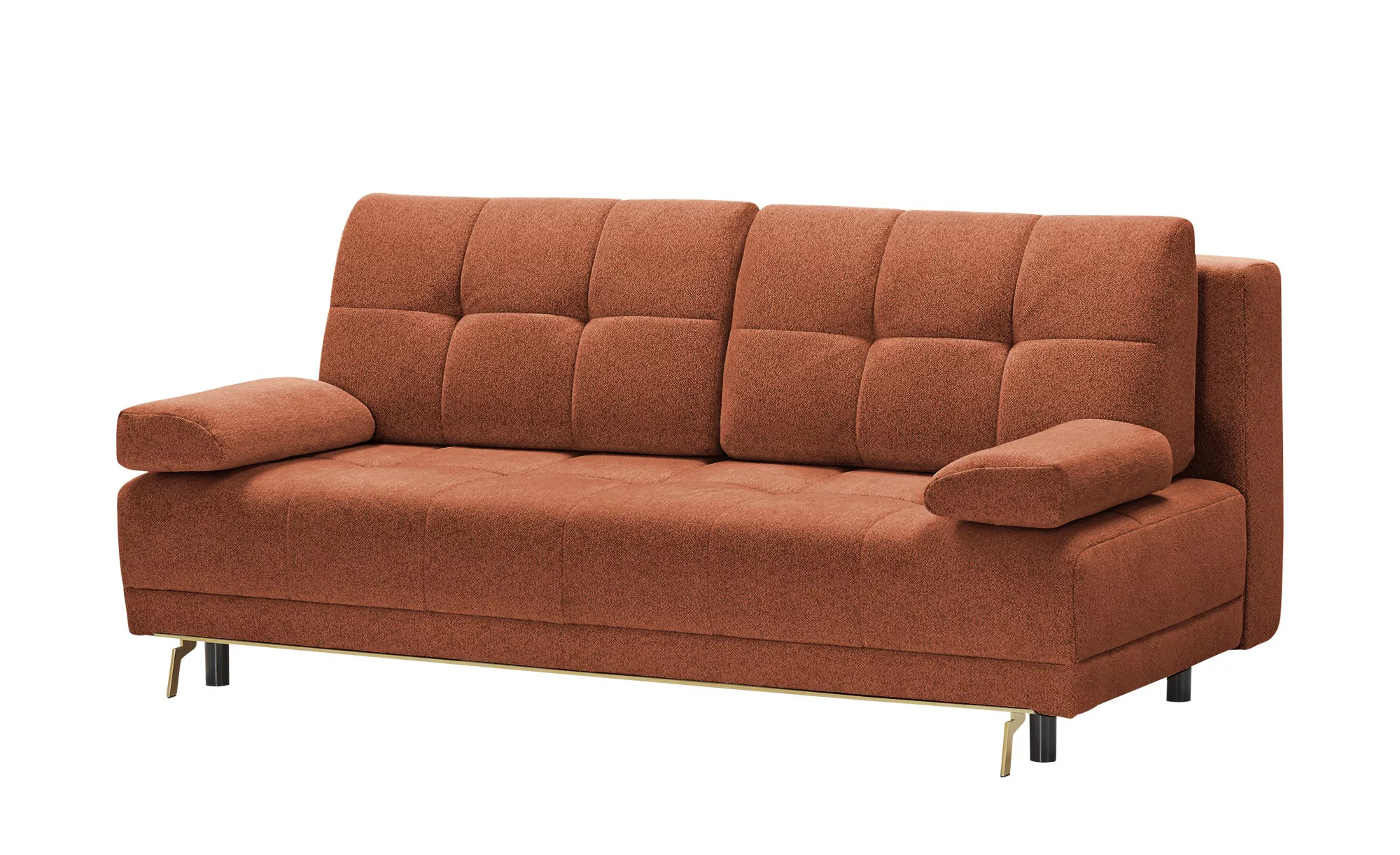 smart Schlafsofa  Celina ¦ orange ¦ Maße (cm): B: 201 H: 95 T: 108.0 Polste günstig online kaufen