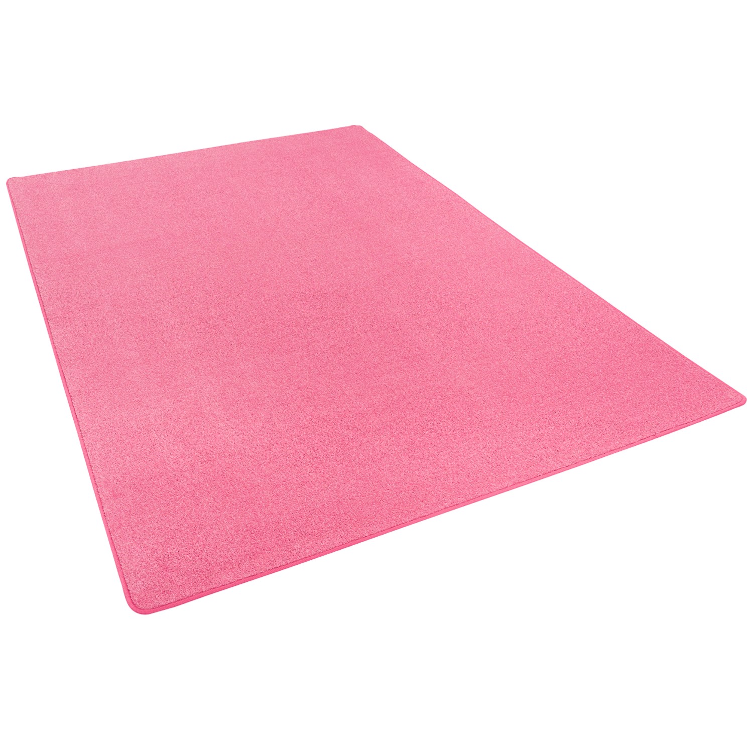 Snapstyle Trend Velours Teppich Joy Rosa 100x100cm günstig online kaufen