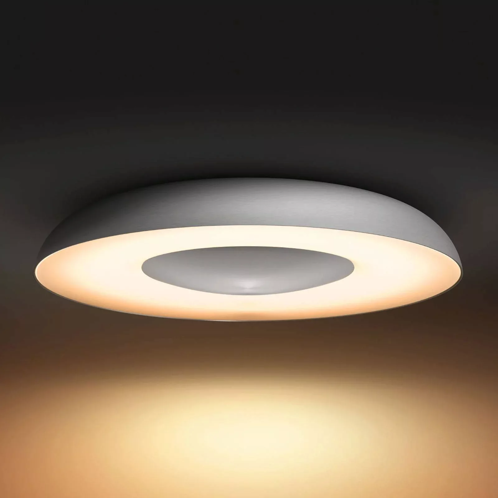 Philips Hue White Ambiance Still Deckenlampe alu günstig online kaufen