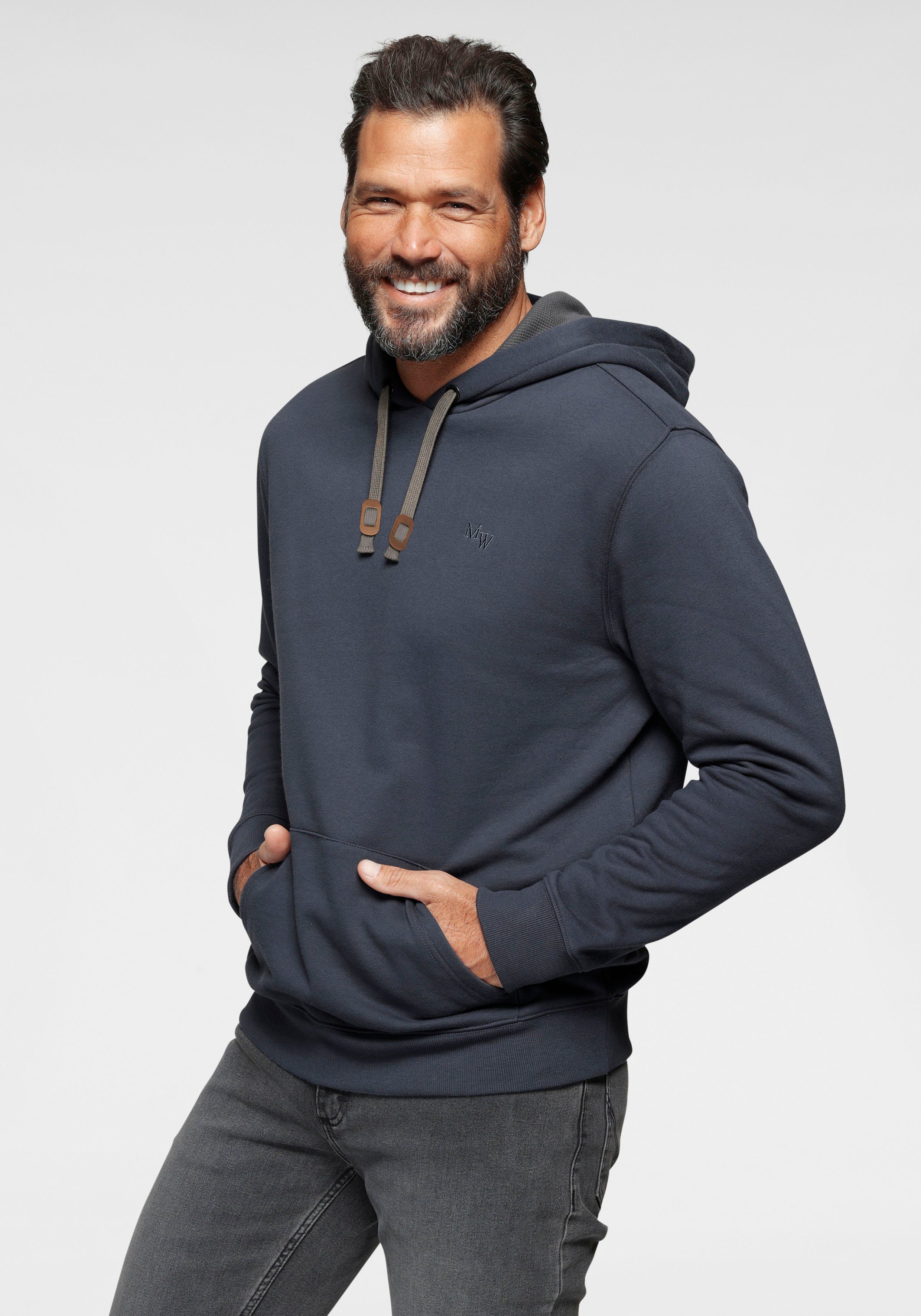 Man's World Kapuzensweatshirt lange Ärmel, lockere günstig online kaufen