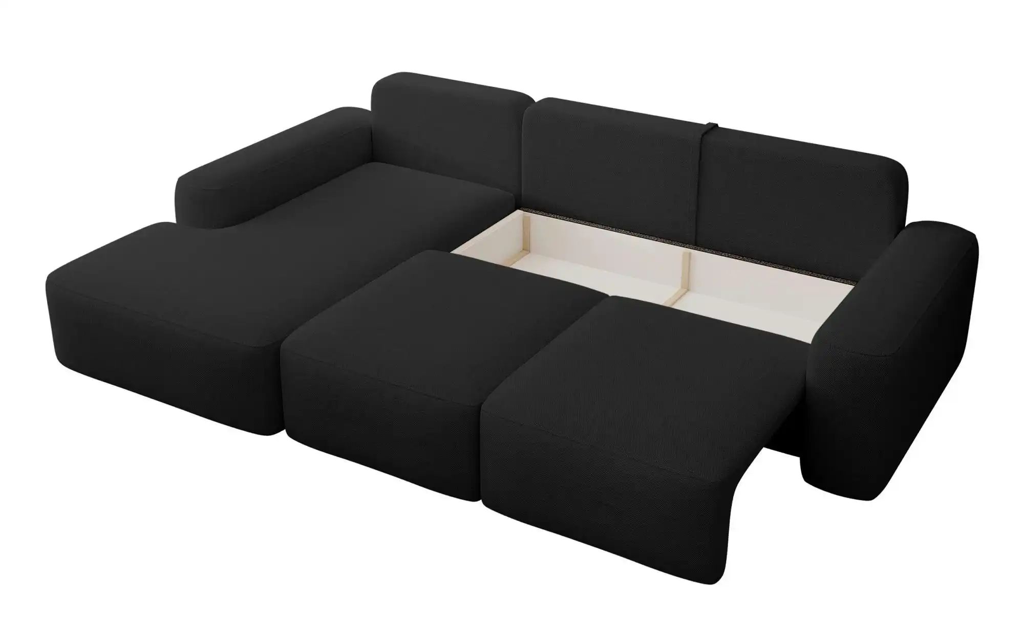 Selsey Ecksofa mit Schlaffunktion Carnos ¦ schwarz ¦ Maße (cm): B: 264 H: 8 günstig online kaufen