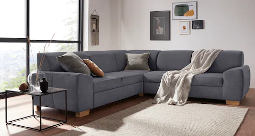 DOMO collection Ecksofa "Incanto L-Form", wahlweise mit Bettfunktion günstig online kaufen