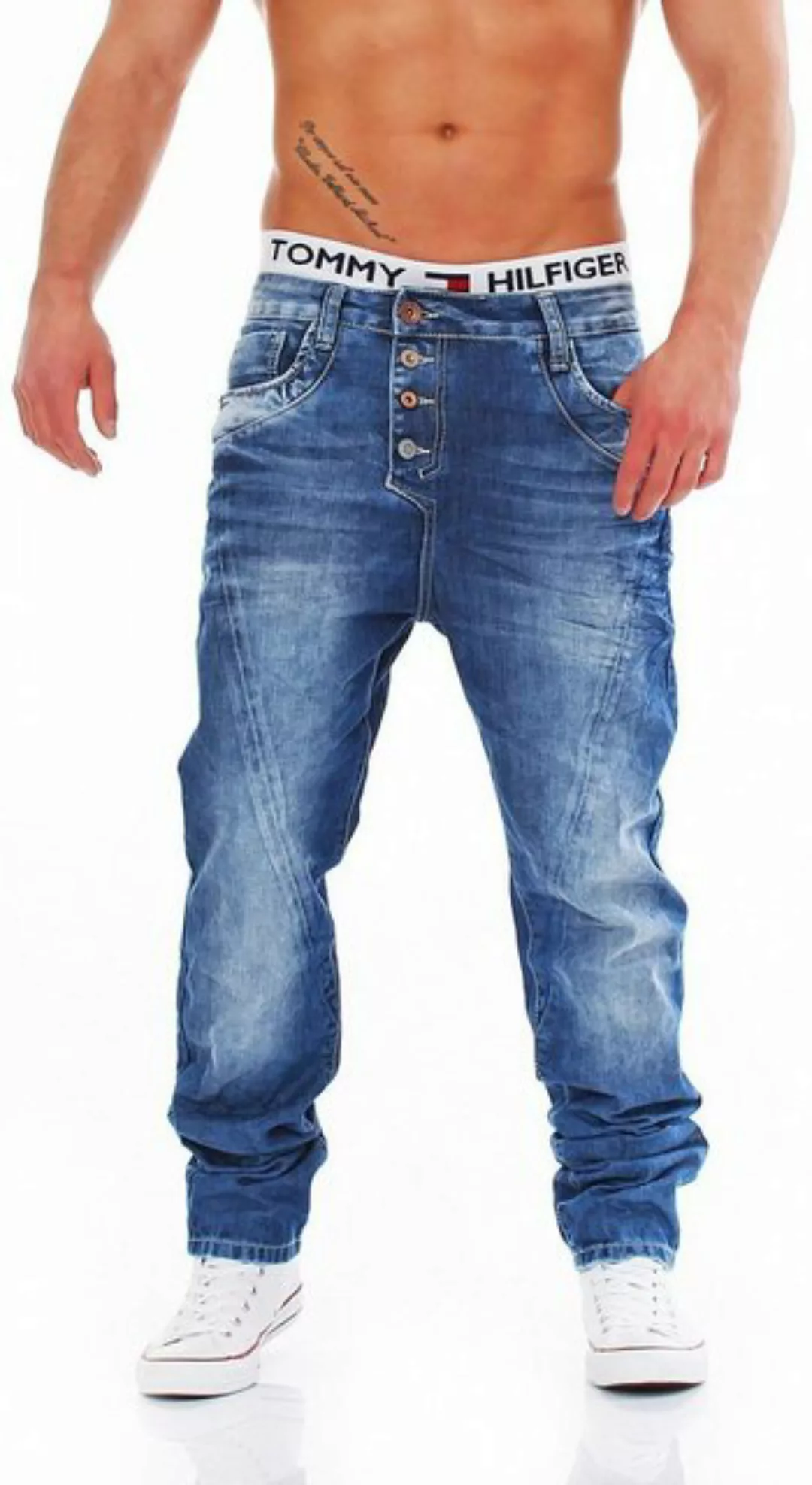 Cipo & Baxx Slim-fit-Jeans Cipo & Baxx C-1170 Loose Waist Slim Leg Herren J günstig online kaufen