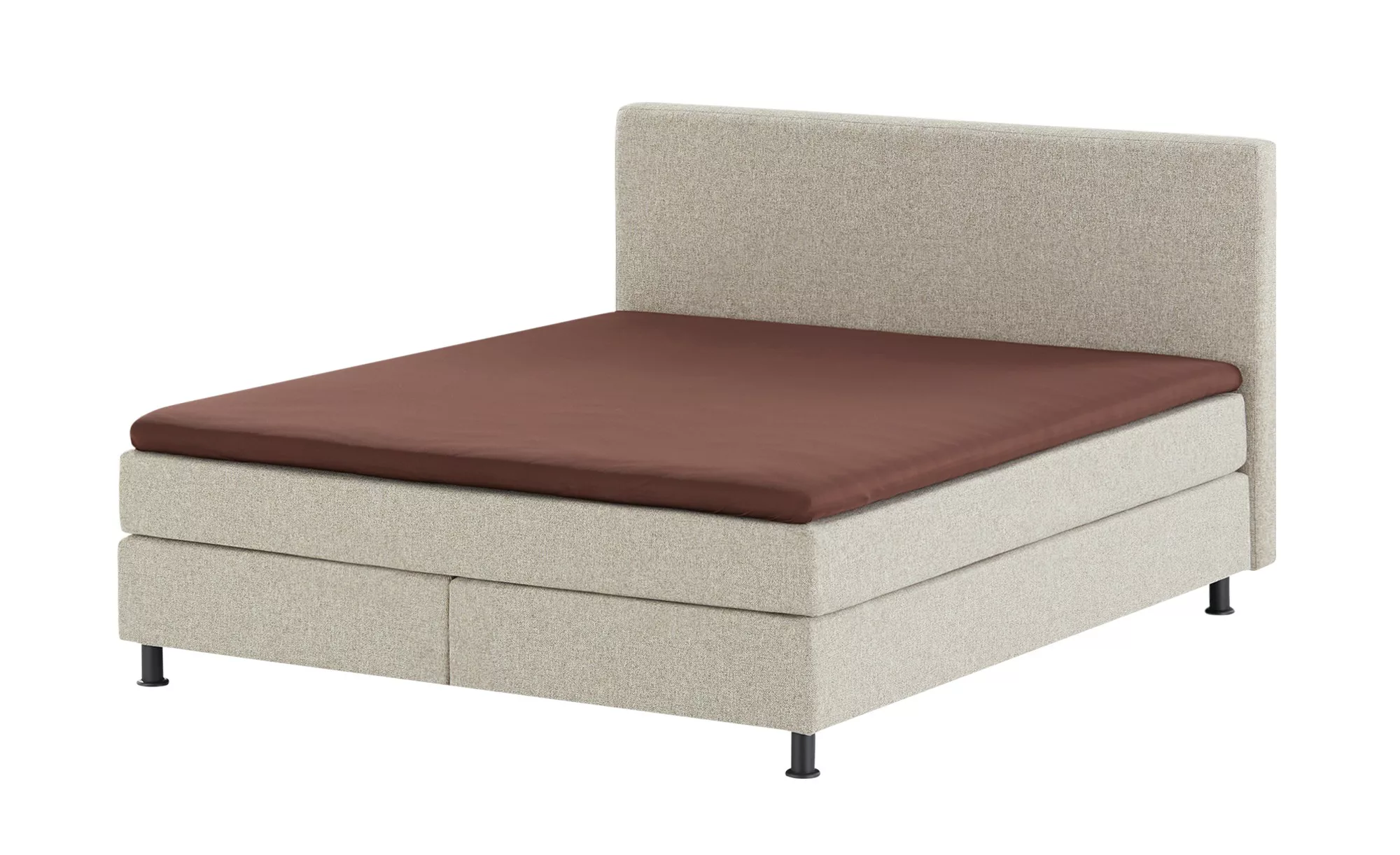 Wohnwert Boxspringbett  Dormian Boro ¦ grau ¦ Maße (cm): B: 160 H: 112 Bett günstig online kaufen