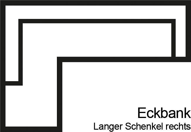 exxpo - sofa fashion Essbank "Barista, bequem und elegant, hohe Bodenfreihe günstig online kaufen