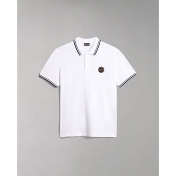 Napapijri  T-Shirts & Poloshirts E-MACAS NP0A4H5Z-002 BRIGHT WHITE günstig online kaufen