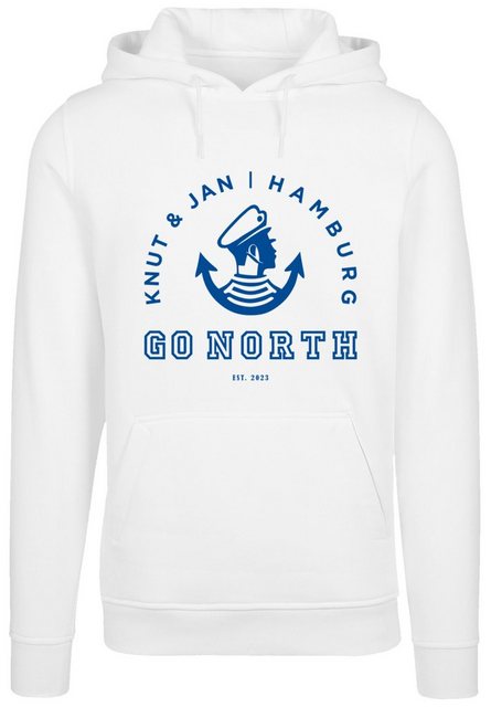 F4NT4STIC Kapuzenpullover Go North Logo Print günstig online kaufen