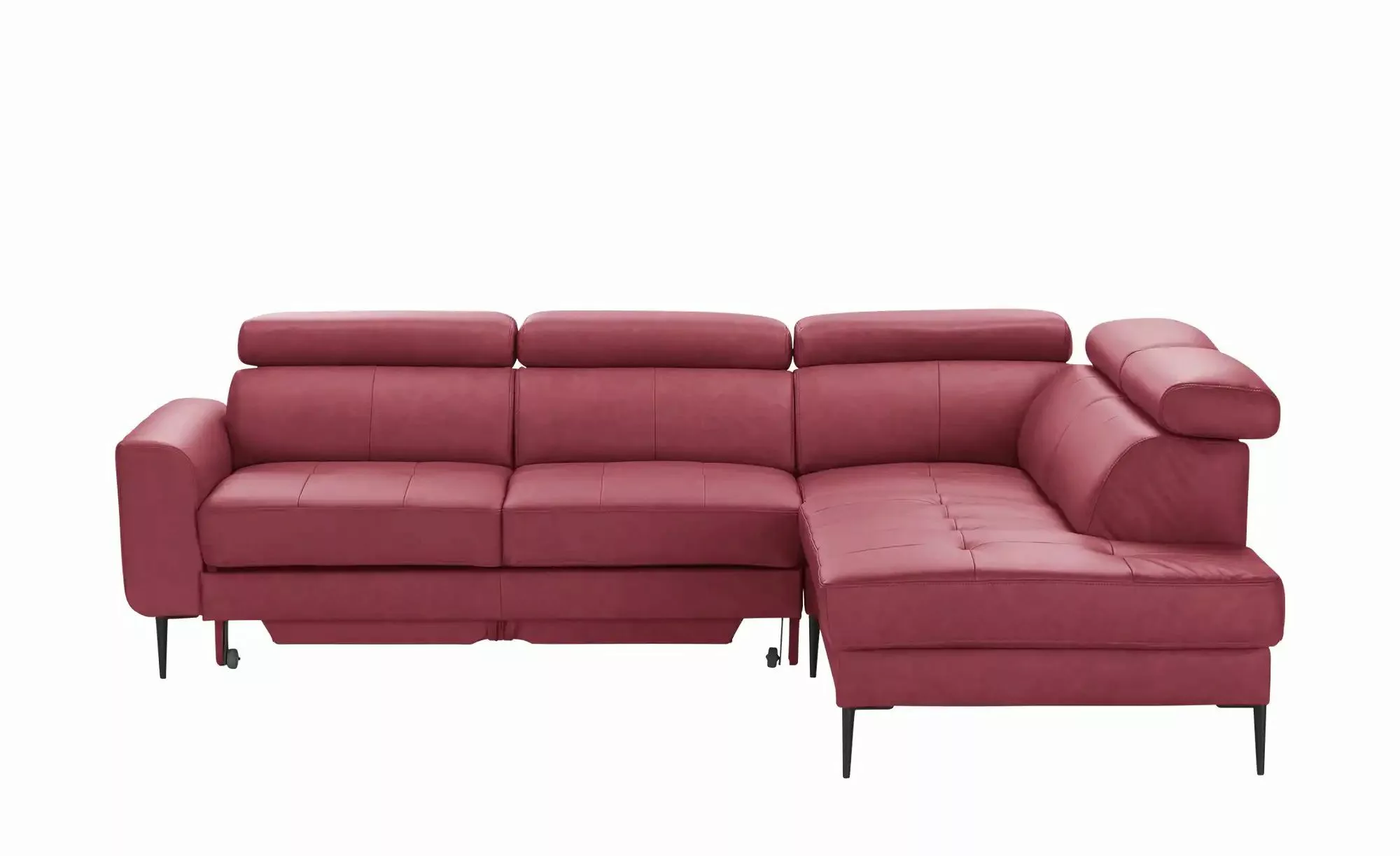 Max Schelling Ecksofa  Momentum ¦ rot ¦ Maße (cm): B: 262 H: 92 T: 213.0 Po günstig online kaufen