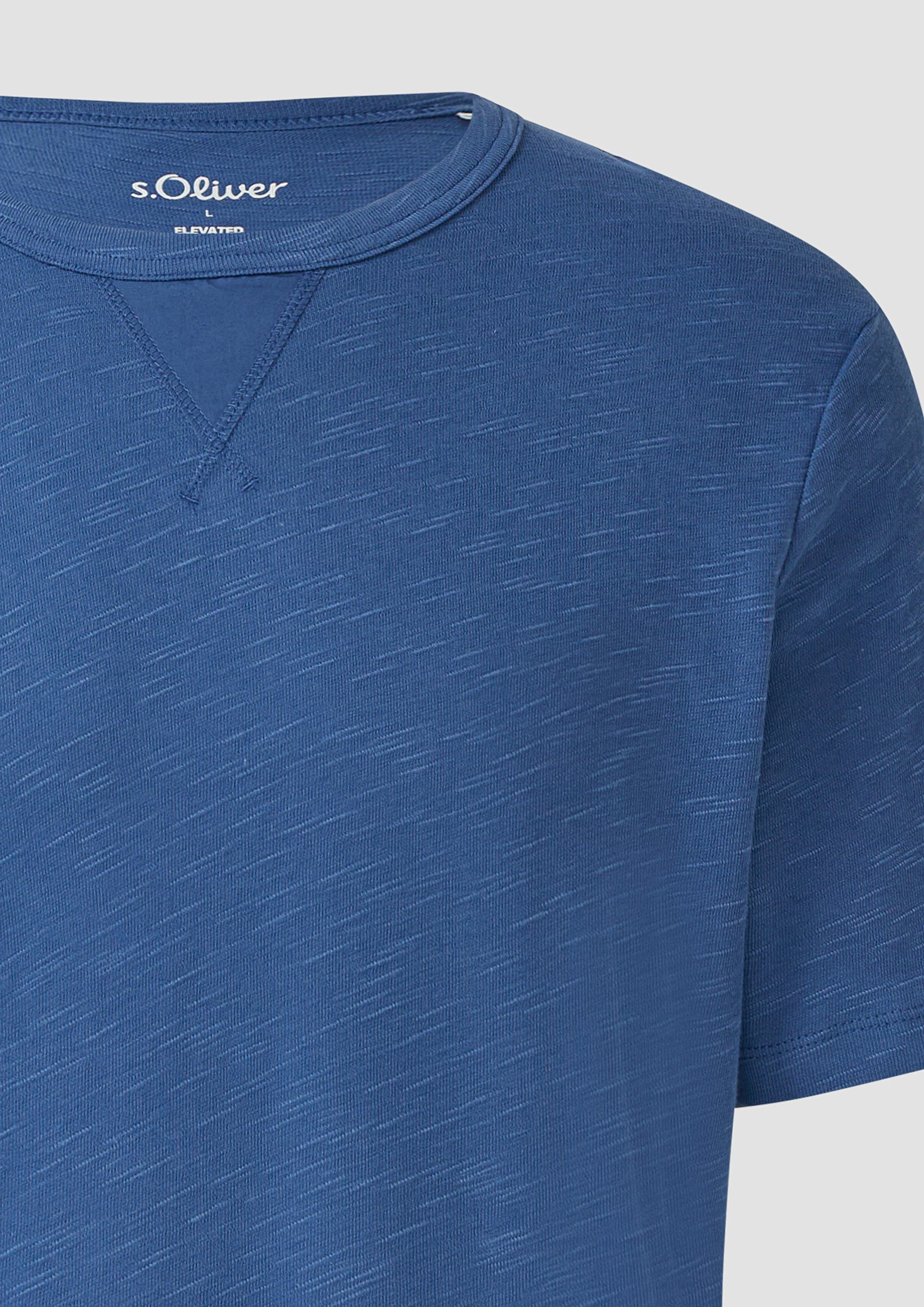 s.Oliver Kurzarmshirt T-Shirt aus Heavy Jersey günstig online kaufen